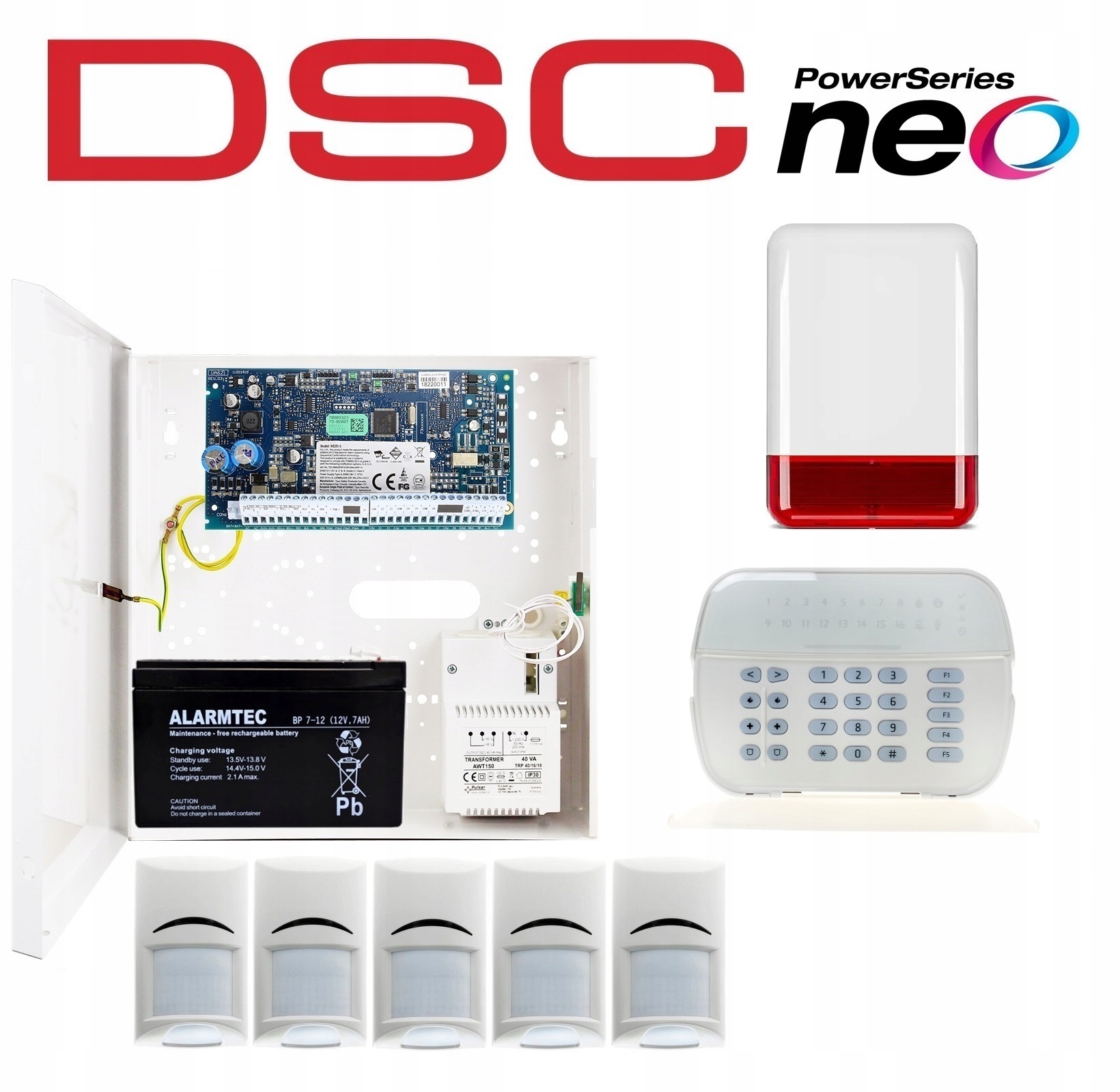 System Alarmowy Dsc Zestaw 5 Czujek Ruchu Pir Pet Bosch Do Dom Sklep Firmy