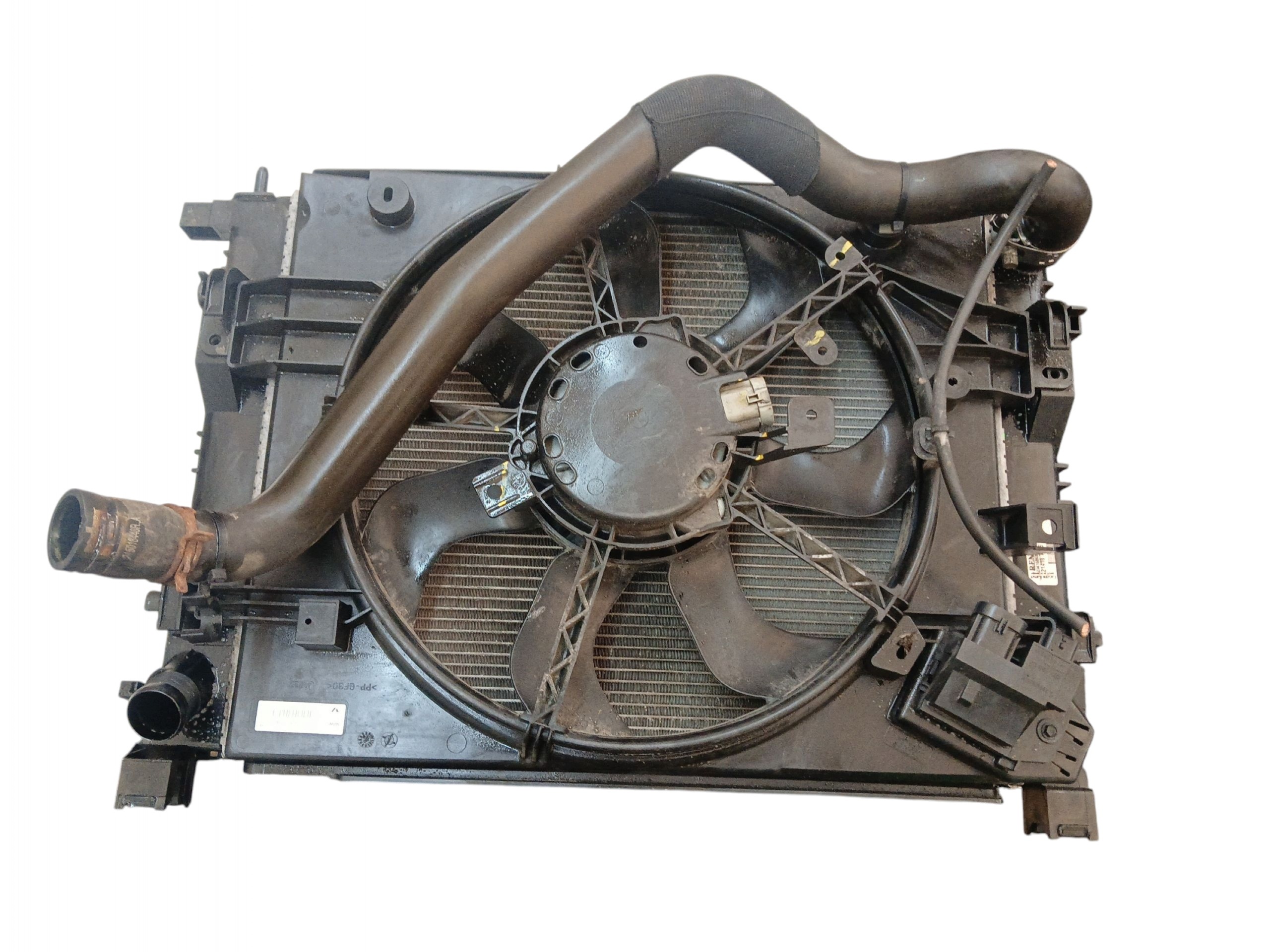 radiatore KOMPLET ventola DACIA DUSTER e LIFT (2013-2017) 1.6 SCE 115KM