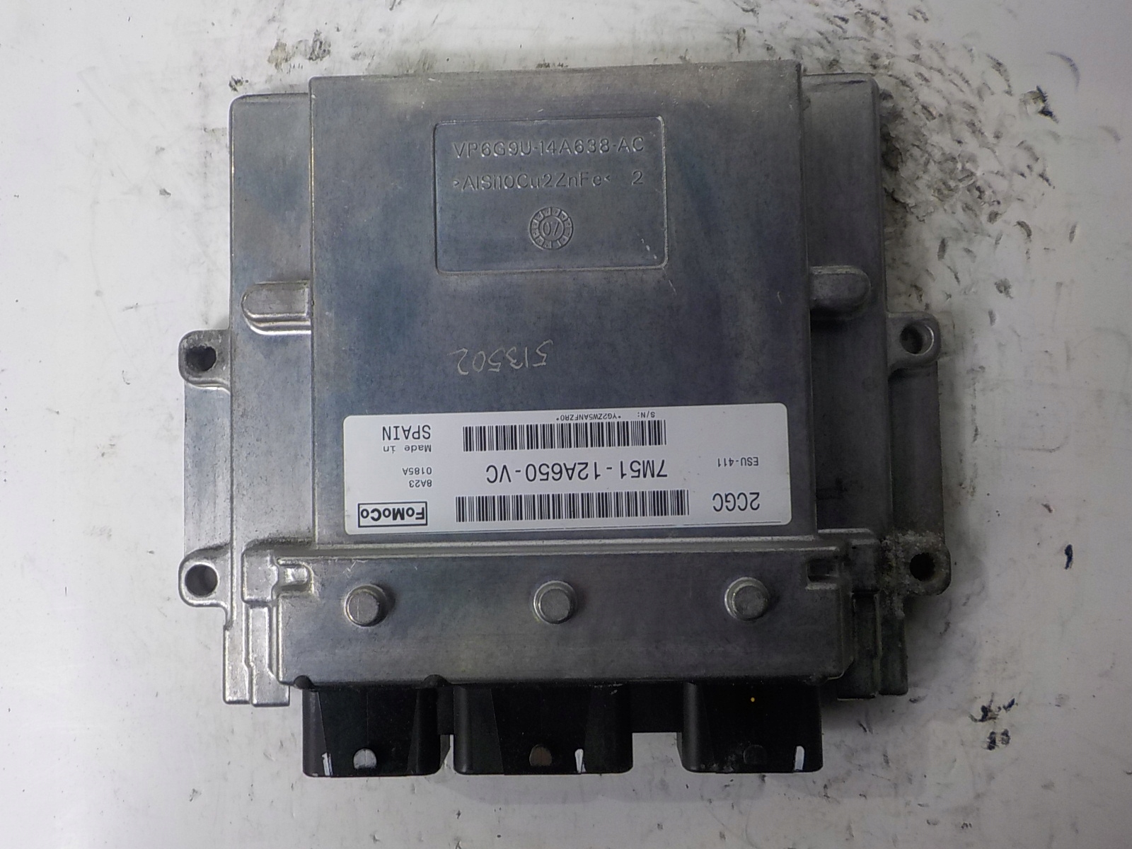 FORD computer control unit 7M51-12A650-VC 2CGC ESU-411