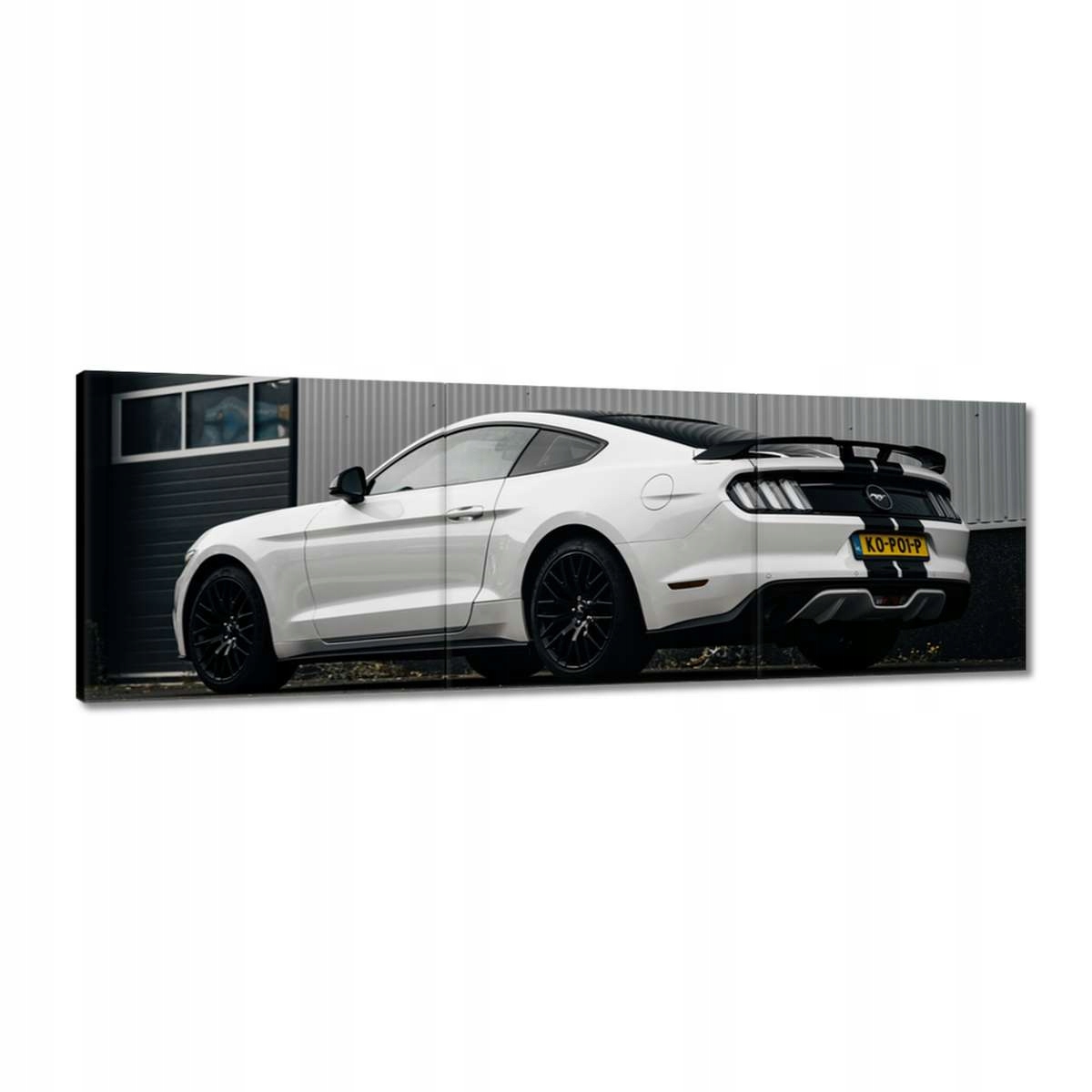 Obrazy 150x50 Ford Mustang s pruhy
