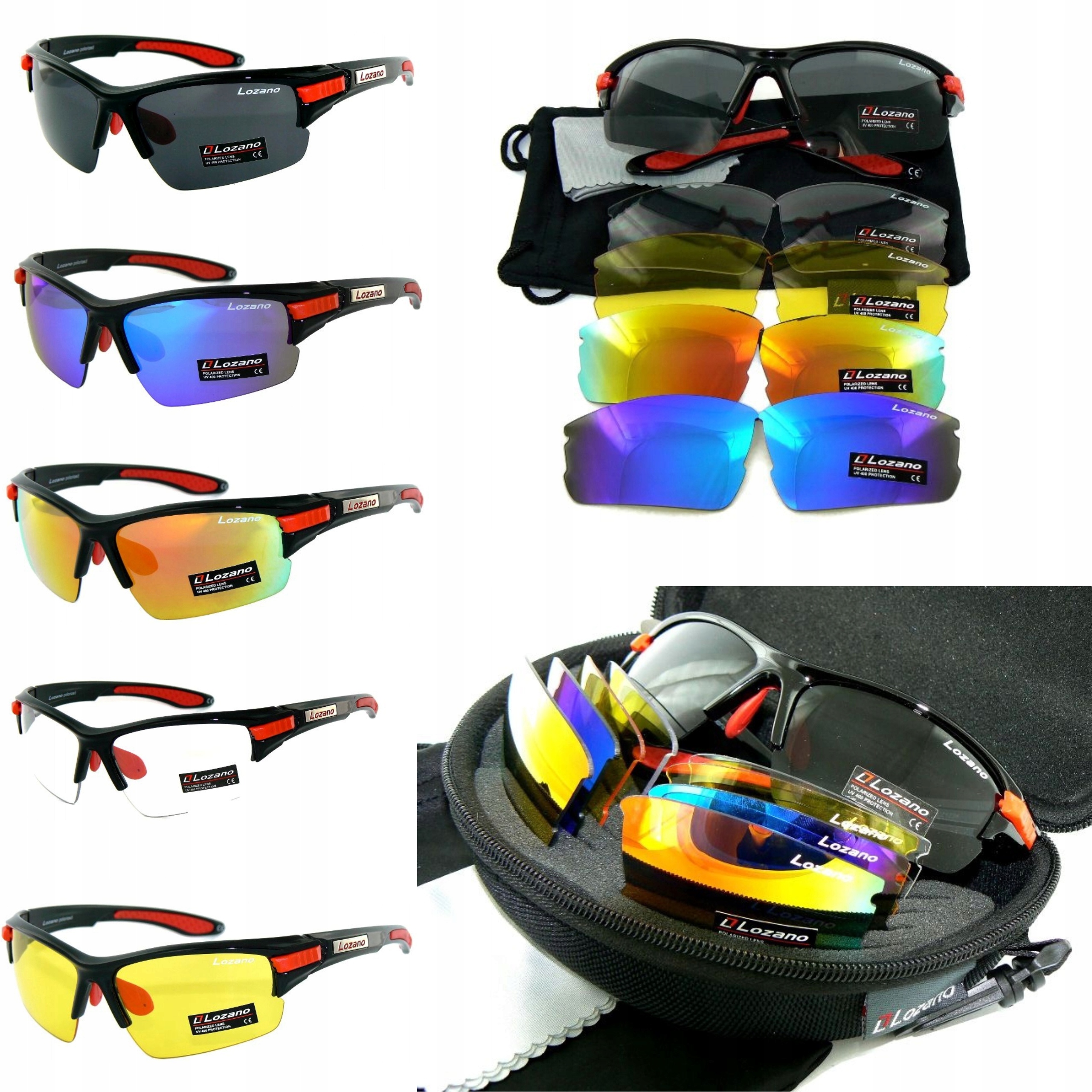 Polarizační Brýle Pro Řidiče, Vyměnitelné Čočky Pro Jízdu V Noci Do Auta