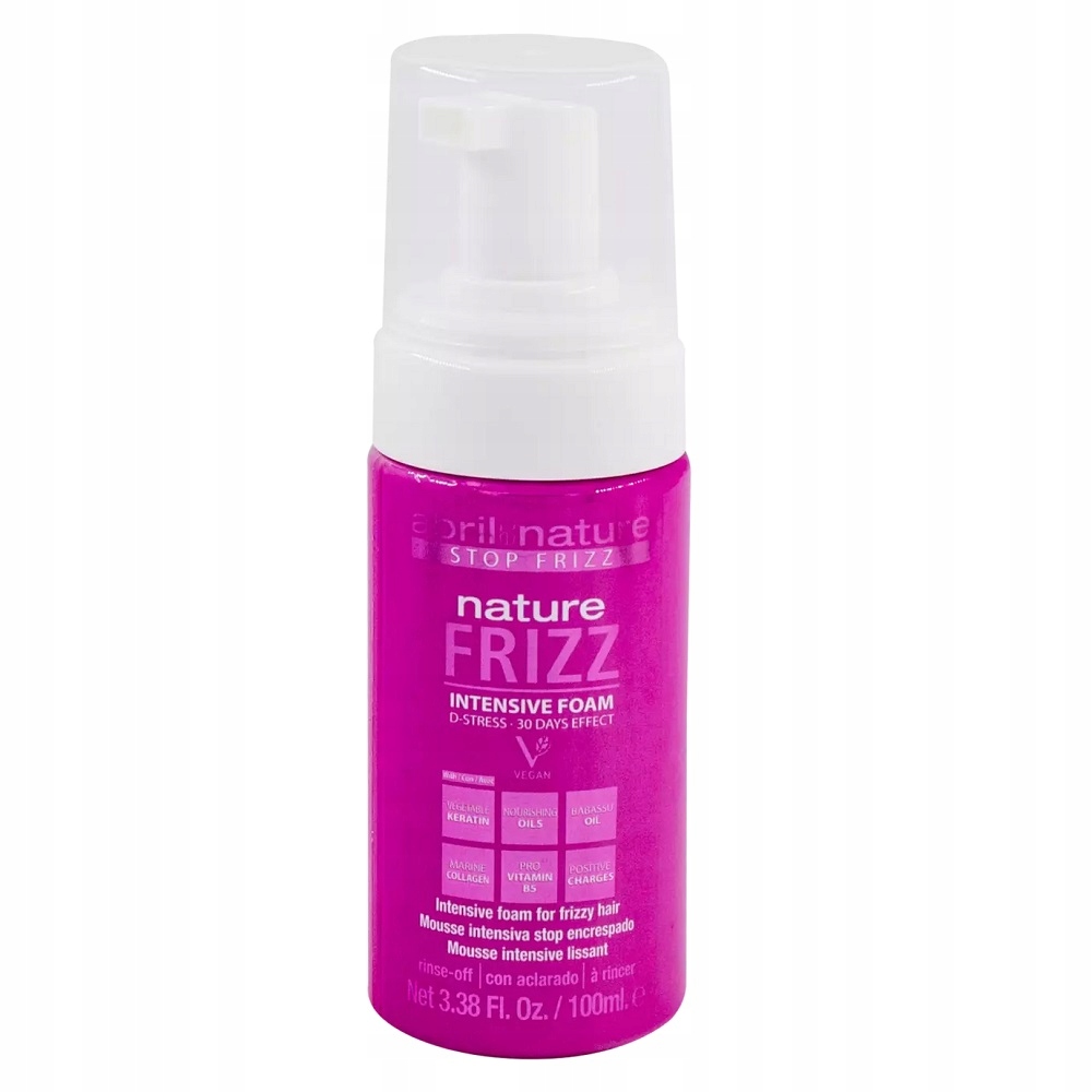 Vyhlazující pěna pro krepaté vlasy Abril et Nature 100 ml