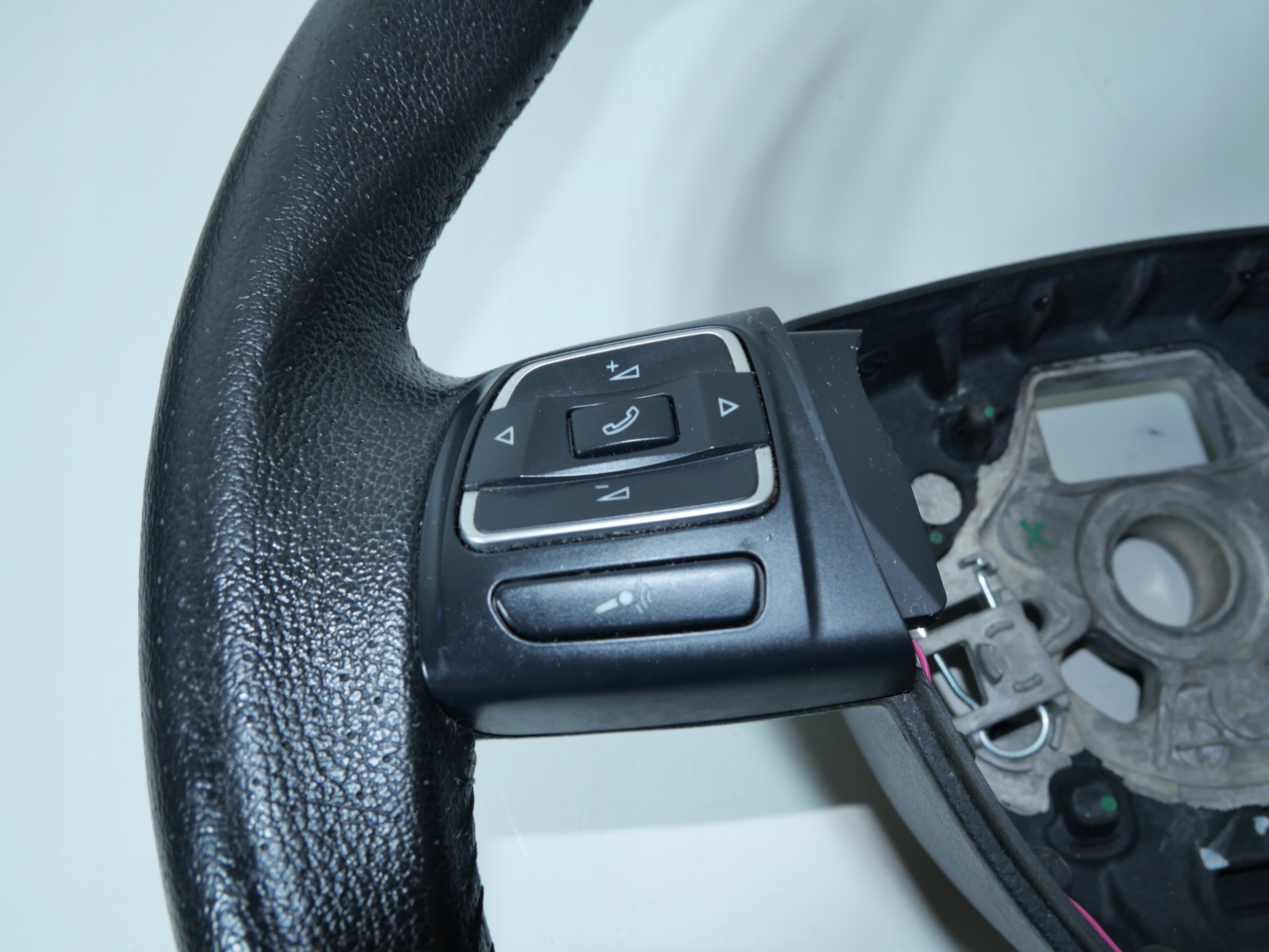 steering wheel, leather VW SEAT ALHAMBRA with shifting 7N5419091A