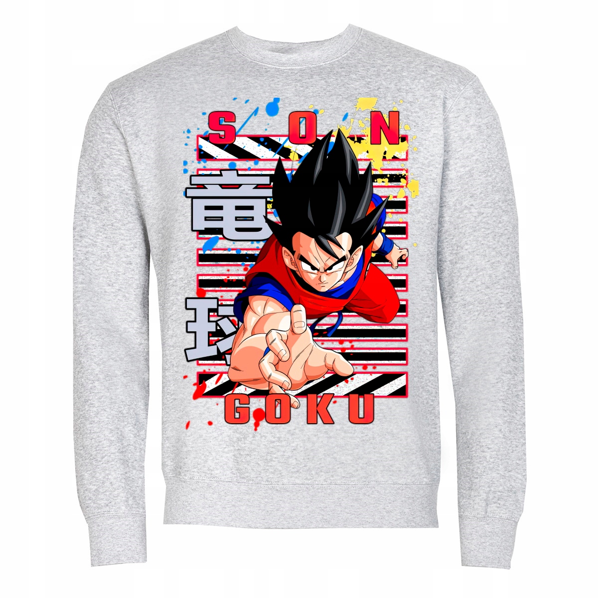 

Męska Bluza Dla Fana Dragon Ball Manga Son Goku