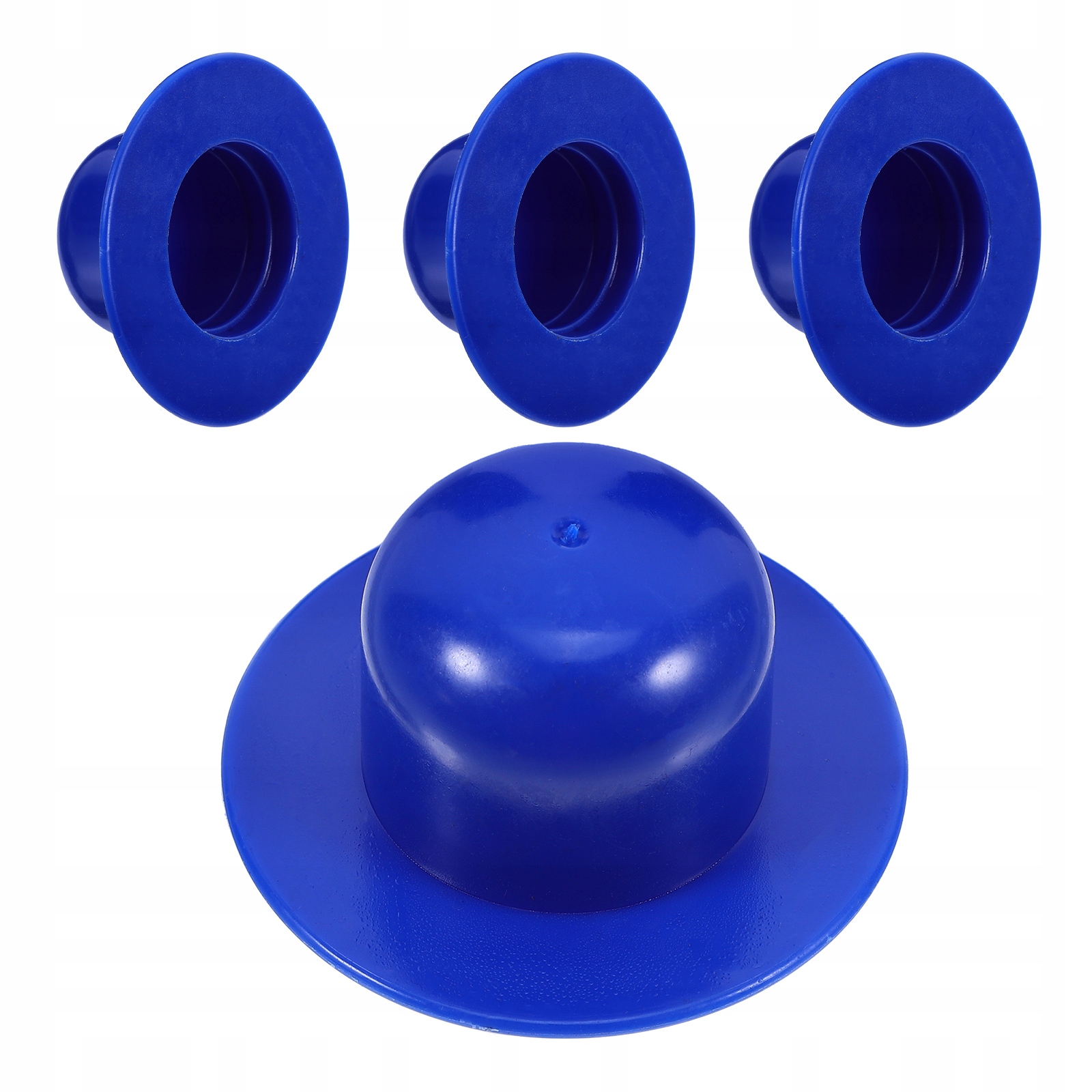 4 szt. Niebieskie korki do filtra basenowego Pvc