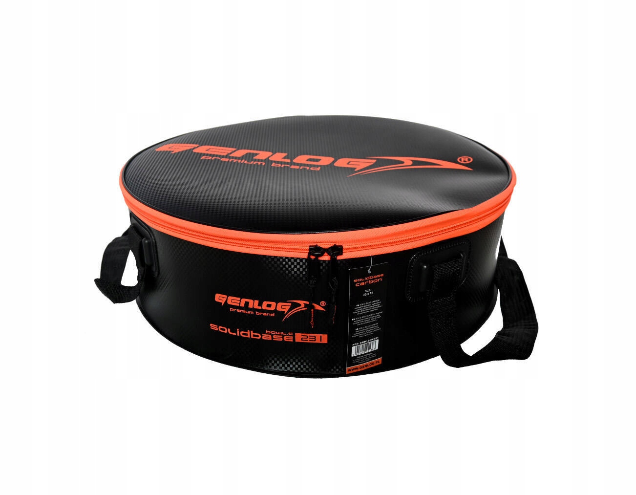 Miska Genlog Eva Solid Base Carbon 23L