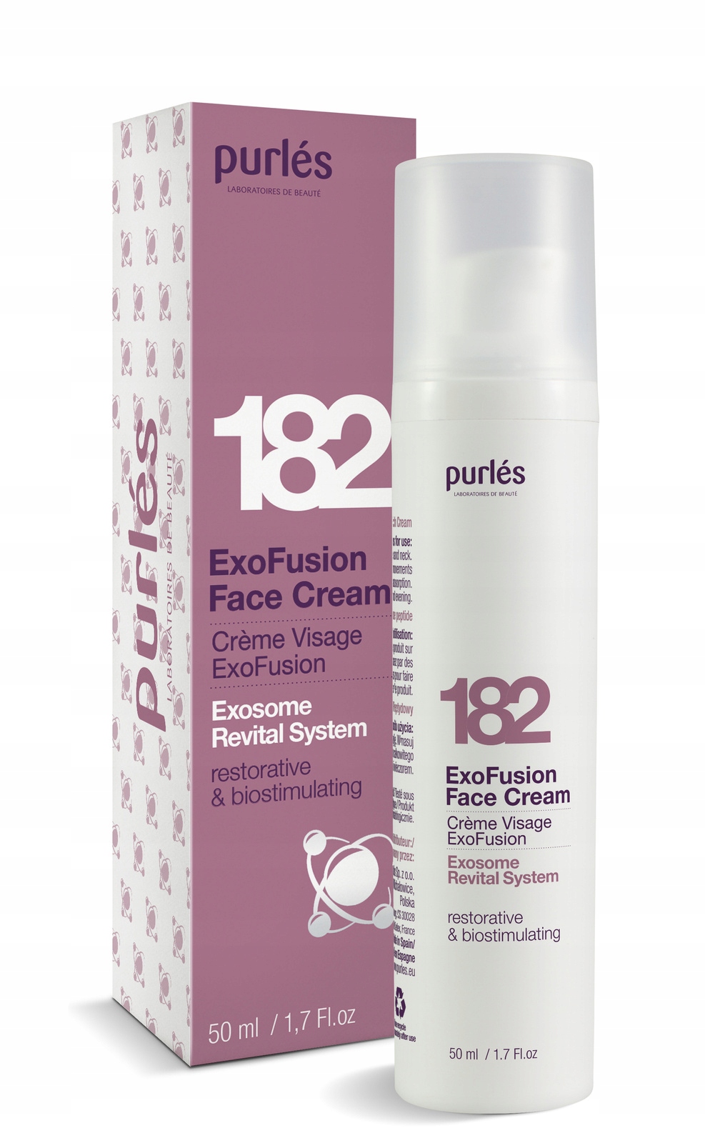 Purles 182 ExoFusion Face Cream – revitalizační krém s exosomy 50 ml