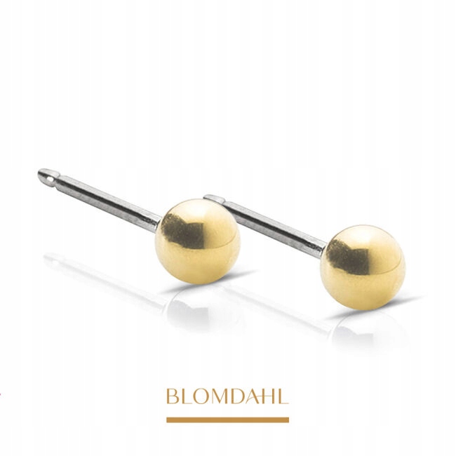 Blomdahl Náušnice Ball 3 mm