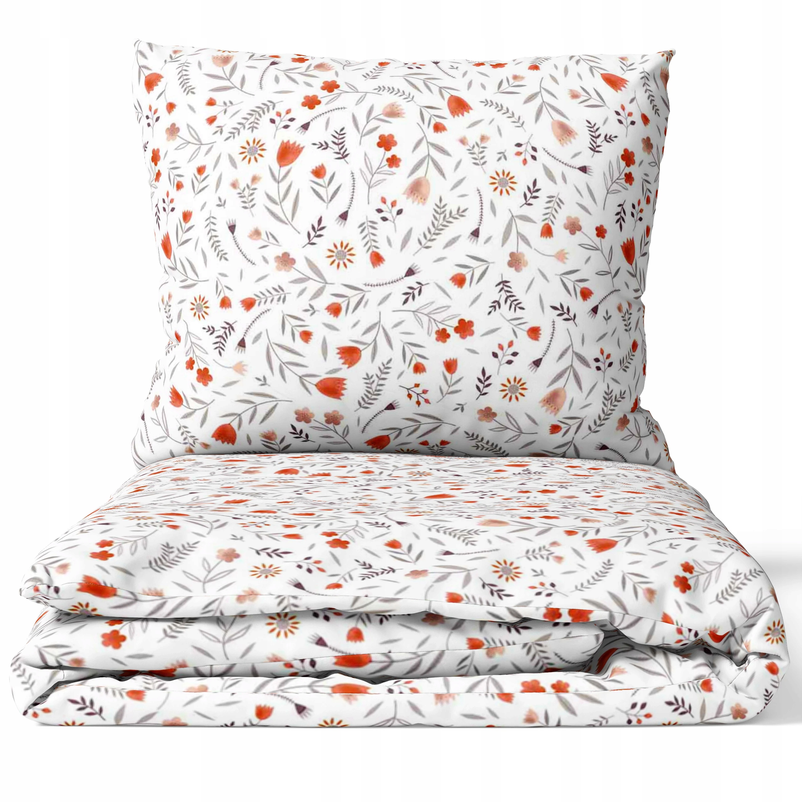 Pościel 100% Bawełna Polny Ogród Polski Komplet Pościeli 140x200