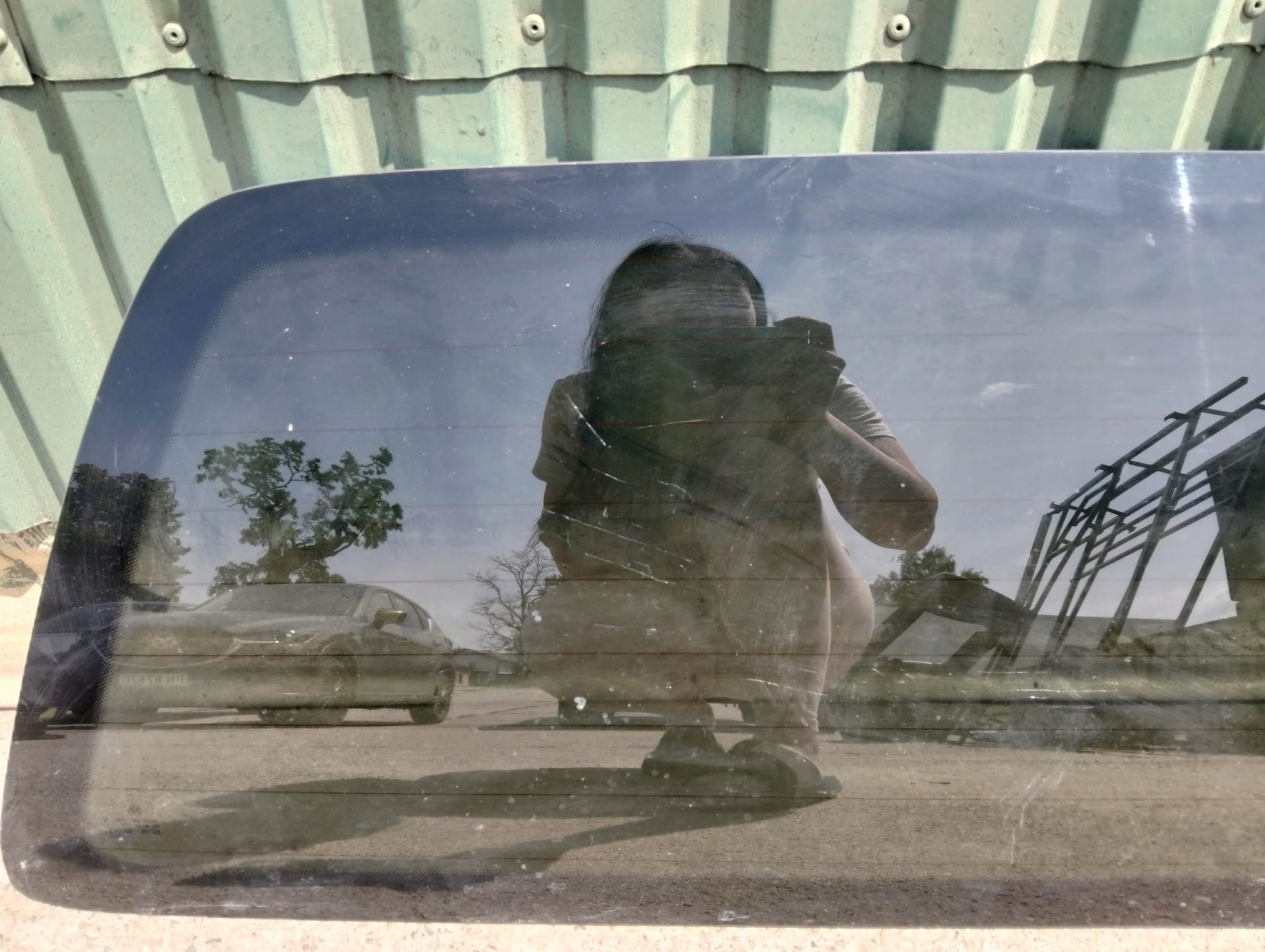window cabs rear part VW AMAROK 2014