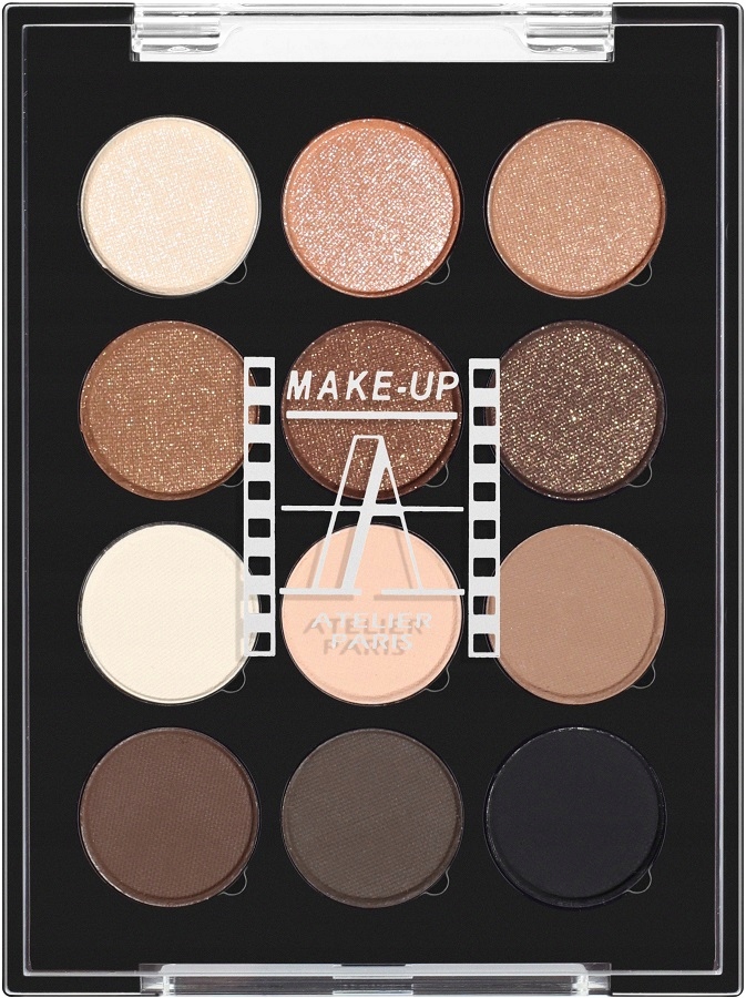 Make-Up Atelier Paris Paleta 12 cieni P12C/ESN