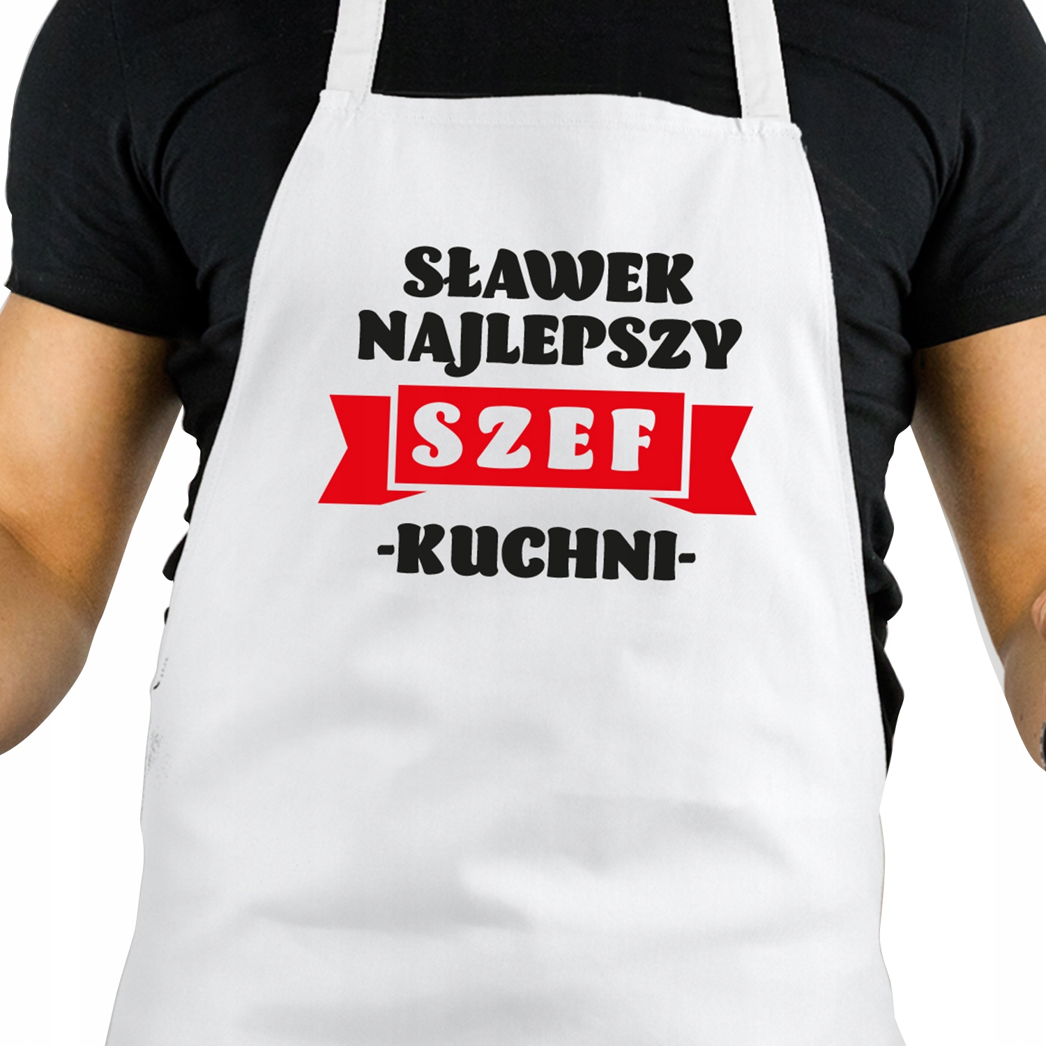 

Fartuch kuchenny urodziny Nadruk imię