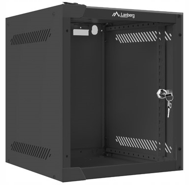

6U Szafa Rack wisząca 10" czarna Lanberg