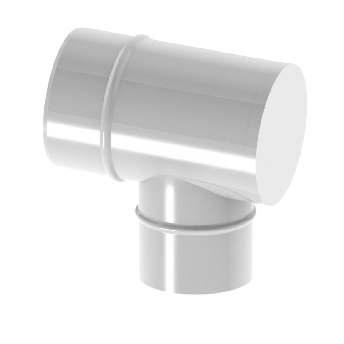 Trójnik rewizyjny 87° Jeremias TWINV156010080125 60/100-80/125 mm uszczelka