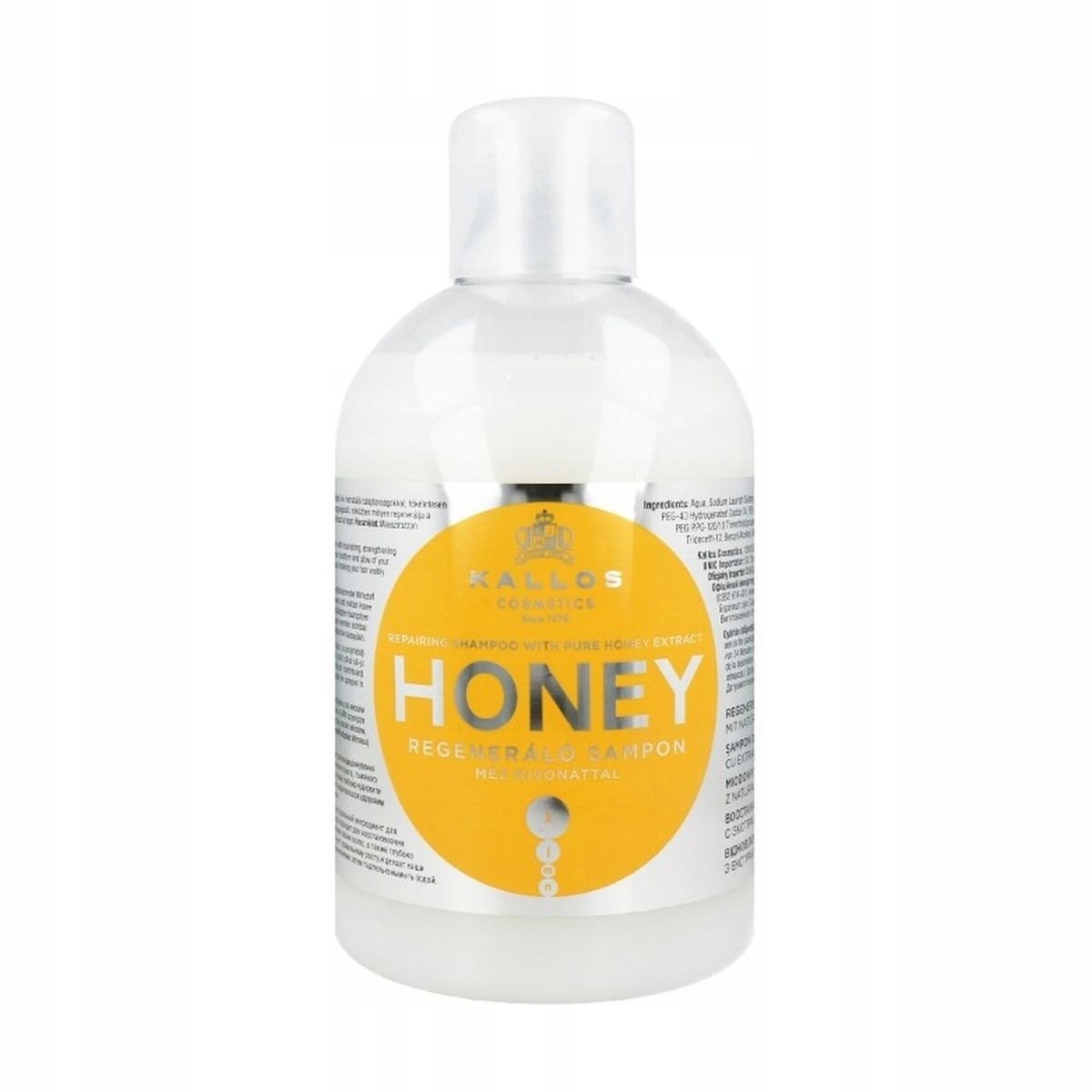 

Kallos Honey Szampon Do Włosów Miodowy 1000ml