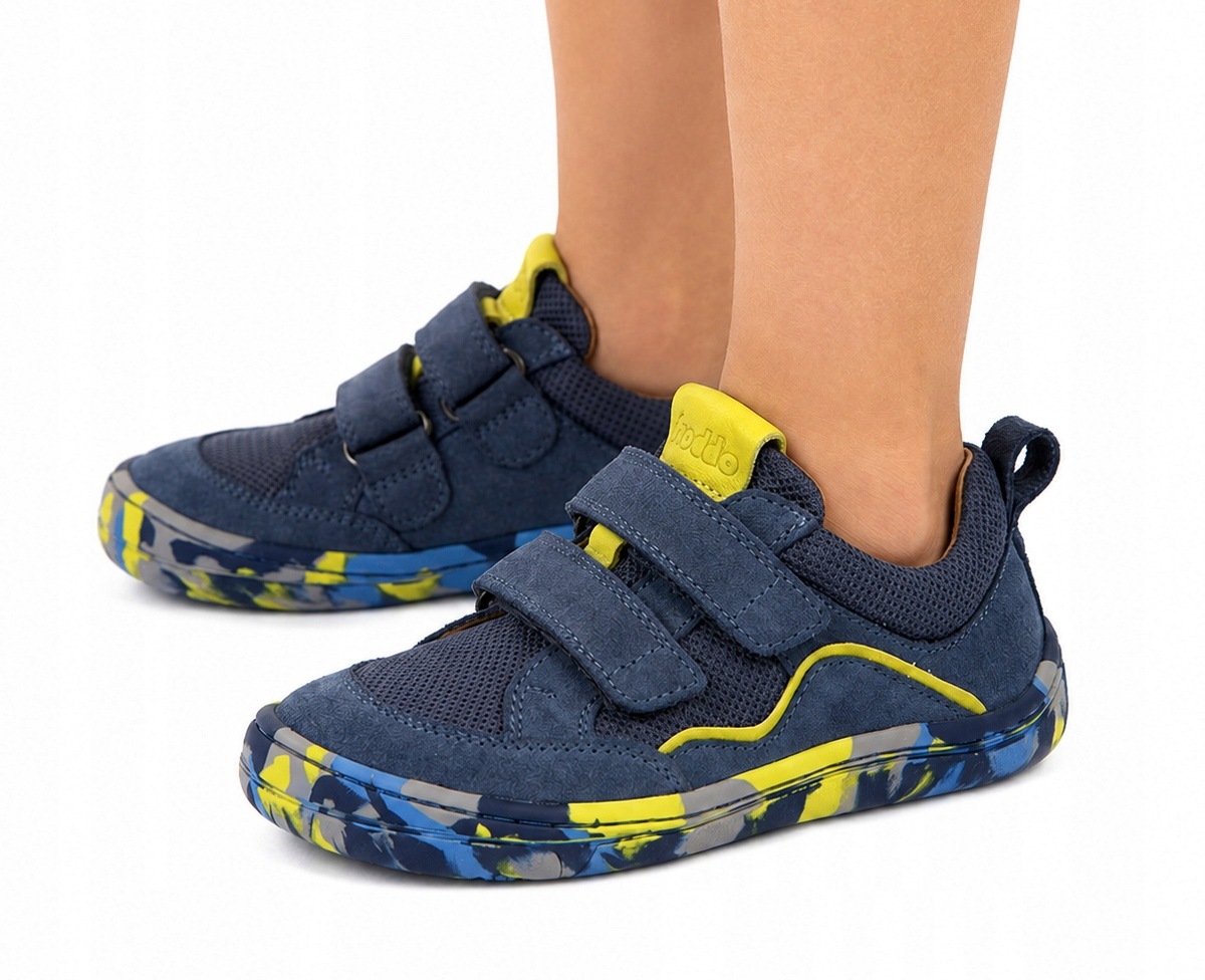 Buty Dziecięce półbuty Barefoot Froddo do Przedszkola na rzepy do Szkoły 30