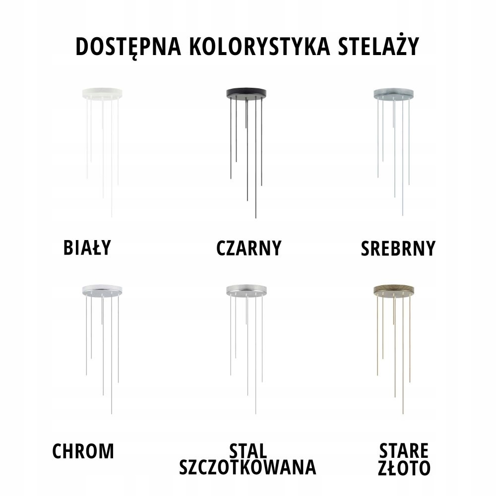 ŻYRANDOL KASKADOWY INES MIX KOLORÓW Marka Pannalampa