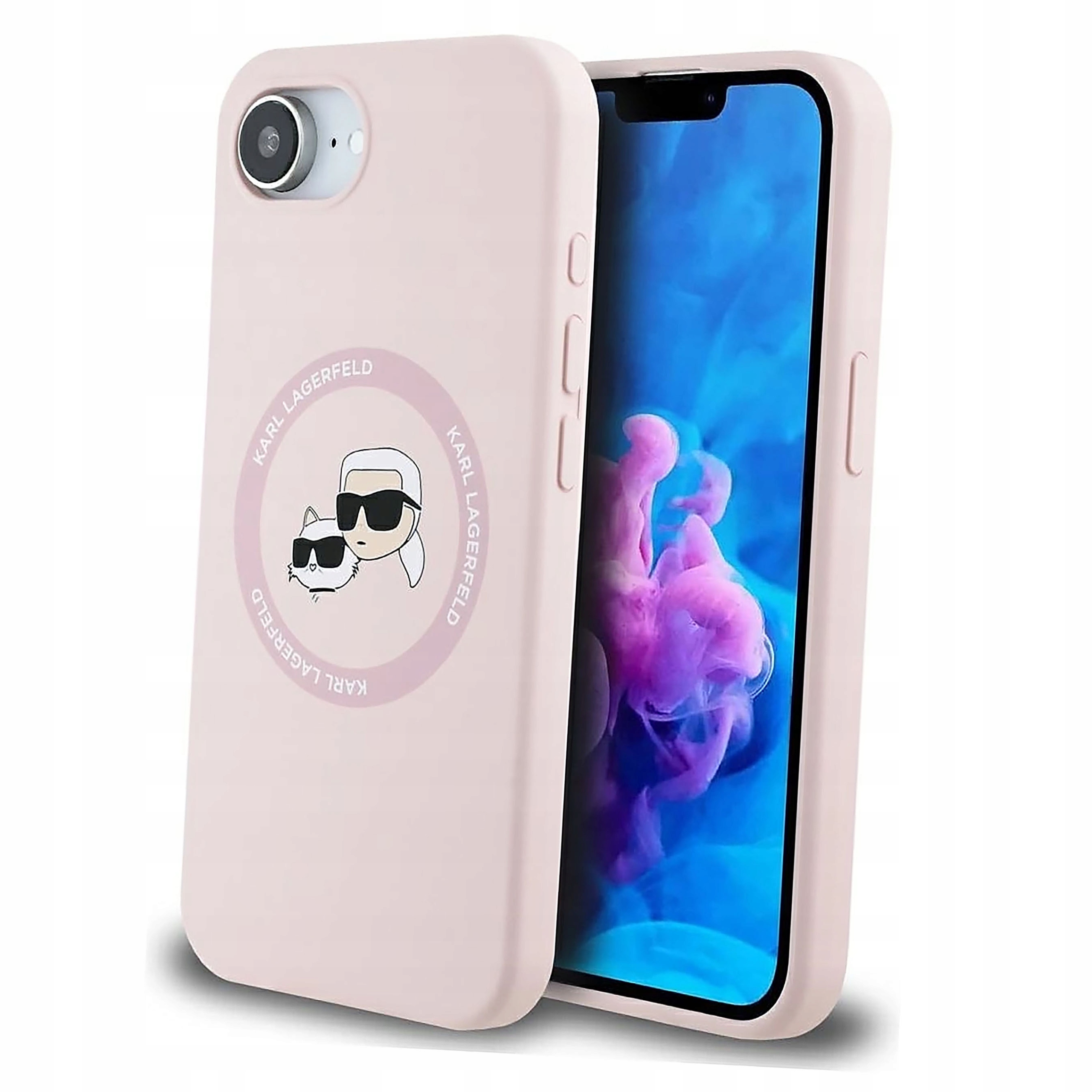 Karl Lagerfeld Silicone Karl&Choupette Heads MagSafe do iPhone 16e