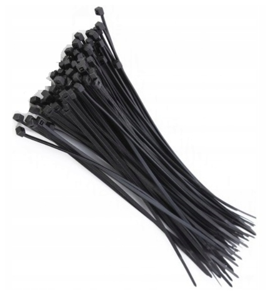 

Opaska Kablowa Plastikowa Czarna 2,5x140 100 szt.