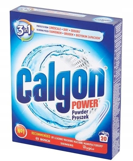 Calgon Hygiene Proszek do Czyszczenia Pralki 1kg x2