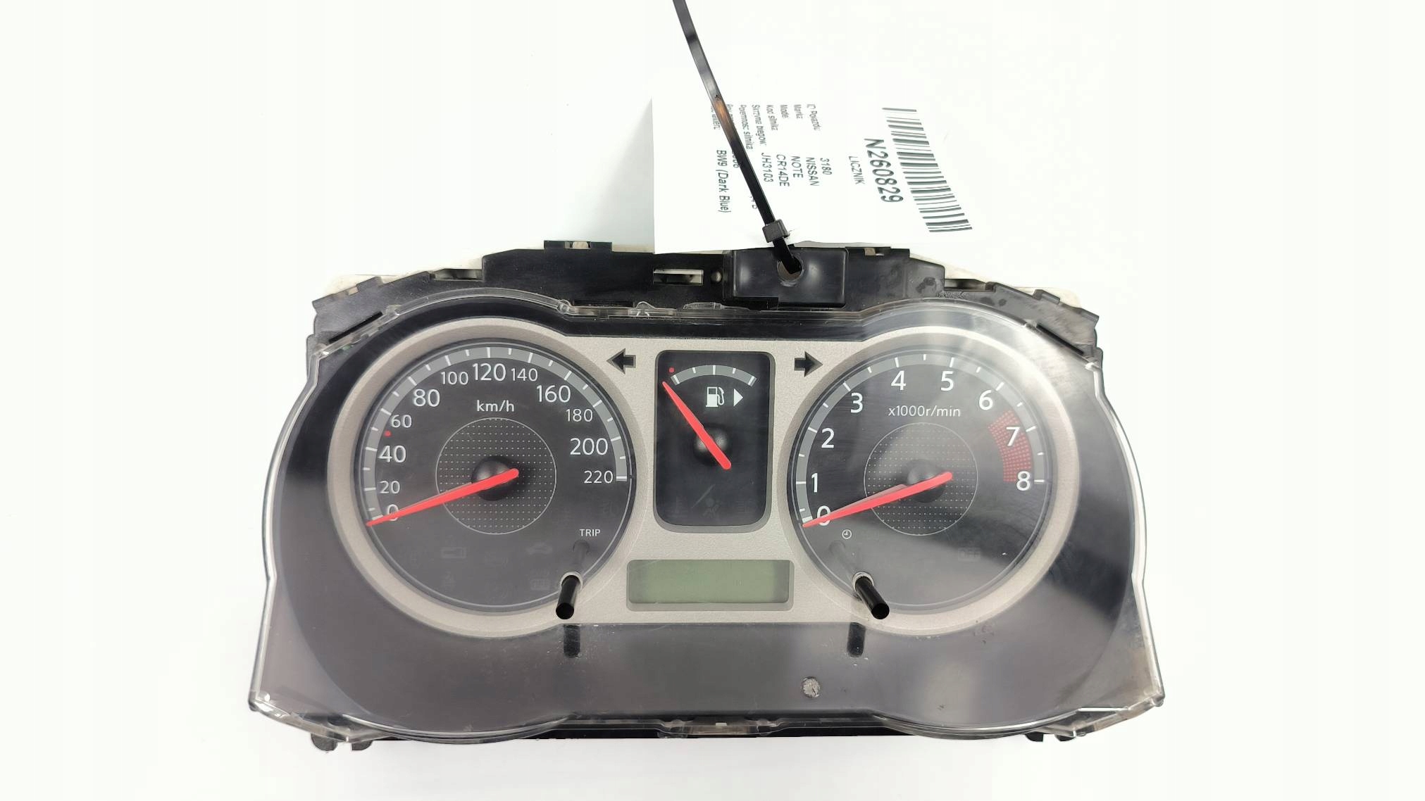 dials clock EU 9U00D 1.4 NISSAN NOTE E11