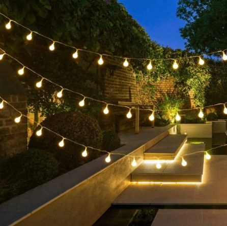 

Lampki ogrodowe Girlanda świetlna 50 Led 15 m.