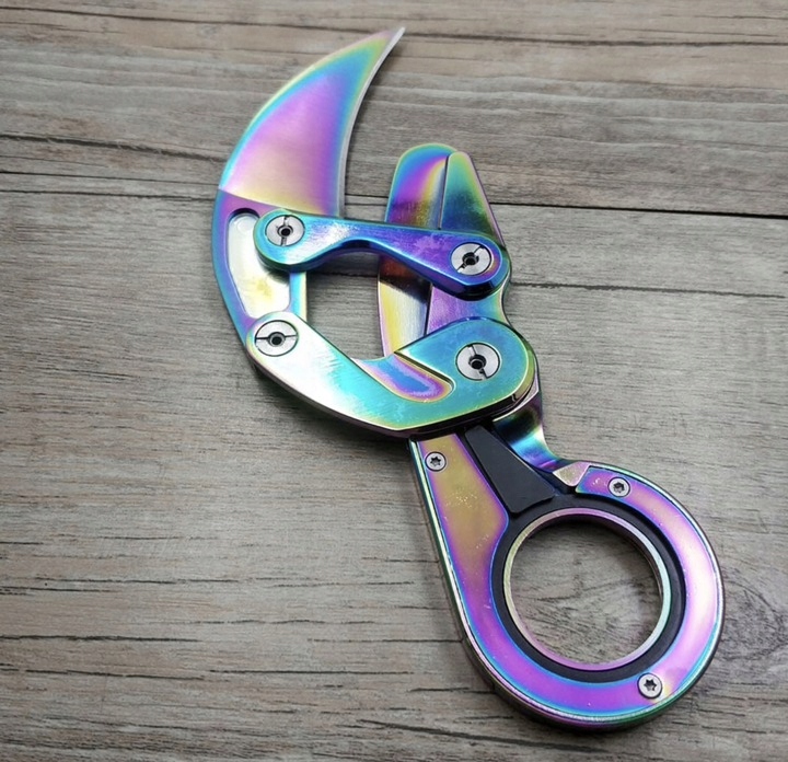 Karambit Cs:go Nůž Neck Pazur Fade Skládací