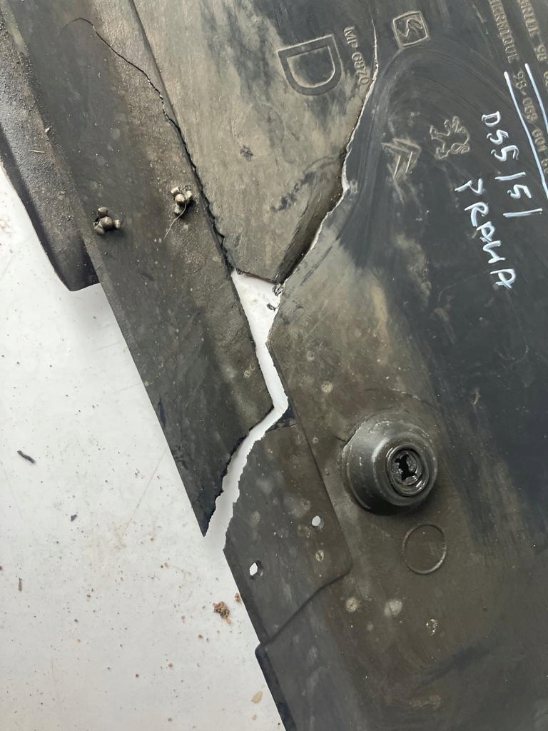 cover chassis right CITROEN DS5 9805360180 #5