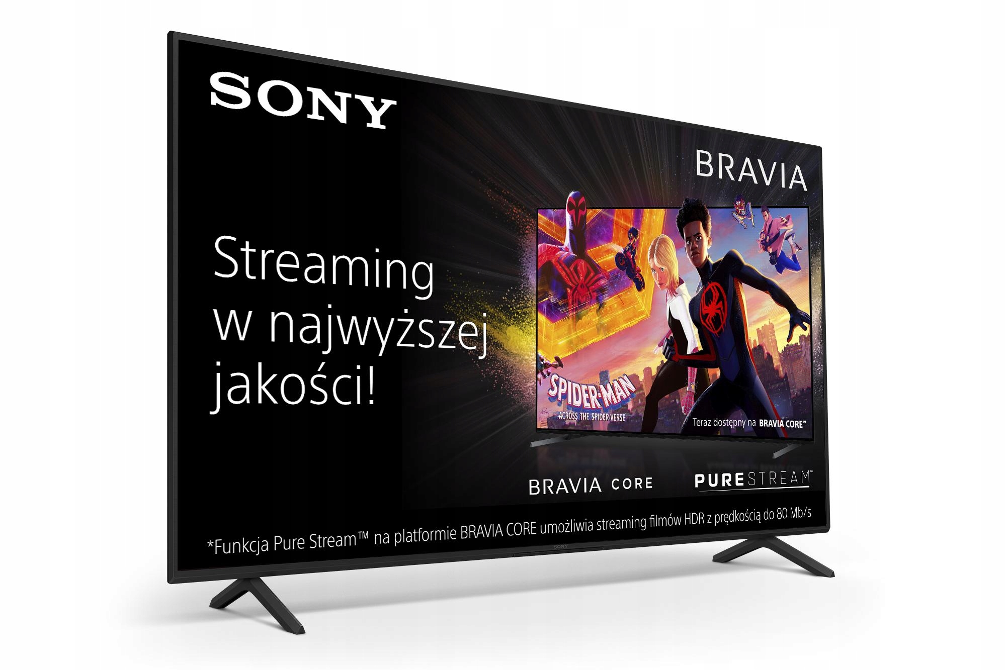 TELEWIZOR SONY KD-75X75WL LED 4K Google TV NOWY Stan opakowania oryginalne