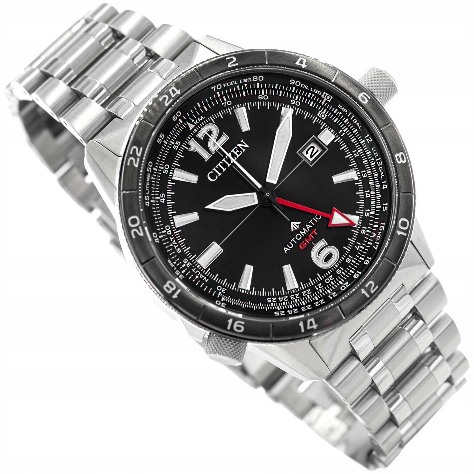 Pánské Hodinky Citizen NB6046-59E Promaster Sky Gmt Letecké Vodotěsné
