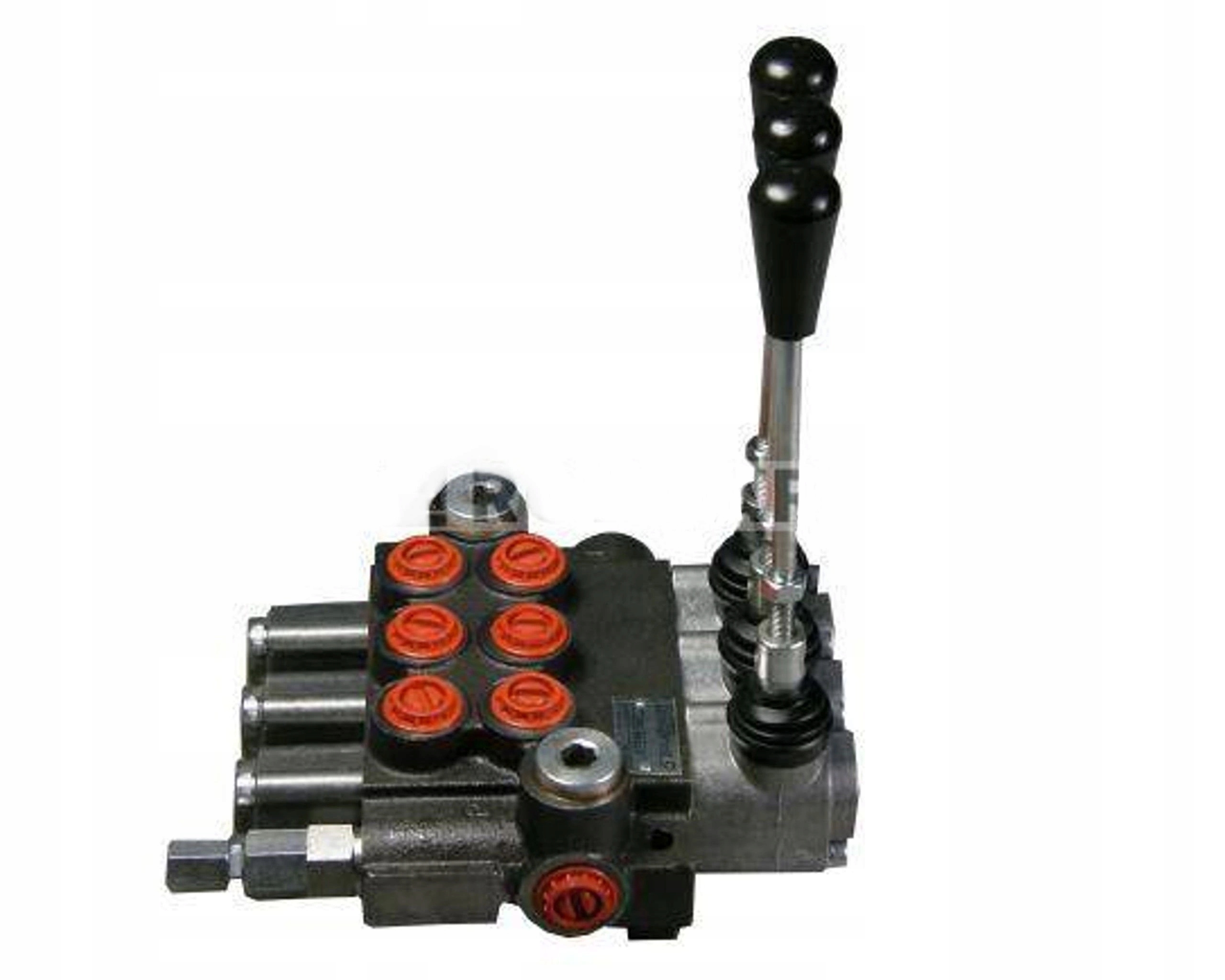 Třísekční hydraulický rozdělovač 40L