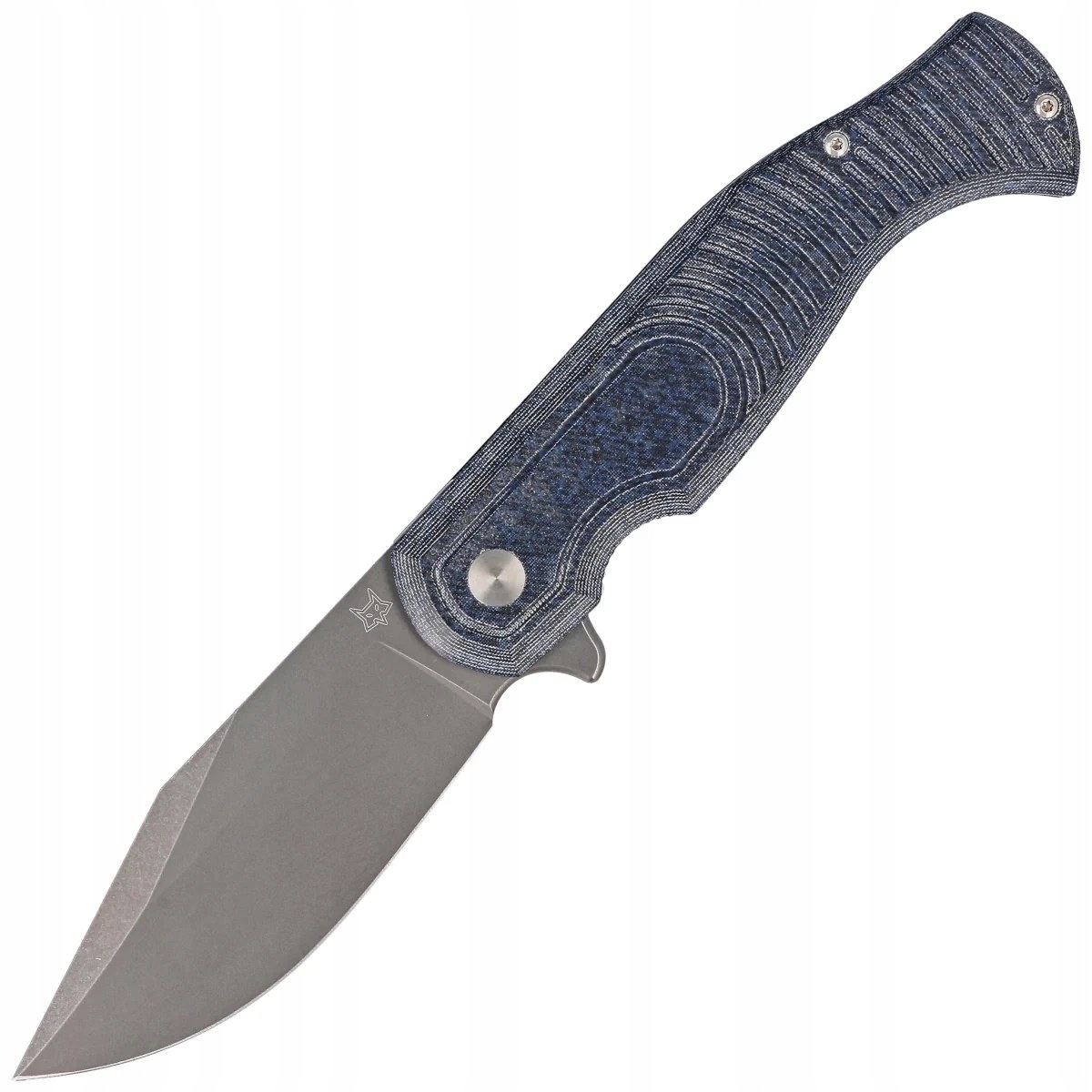 Nůž Fox Eastwood Tiger Denim Micarta, Coarse (FX-524 Mj)