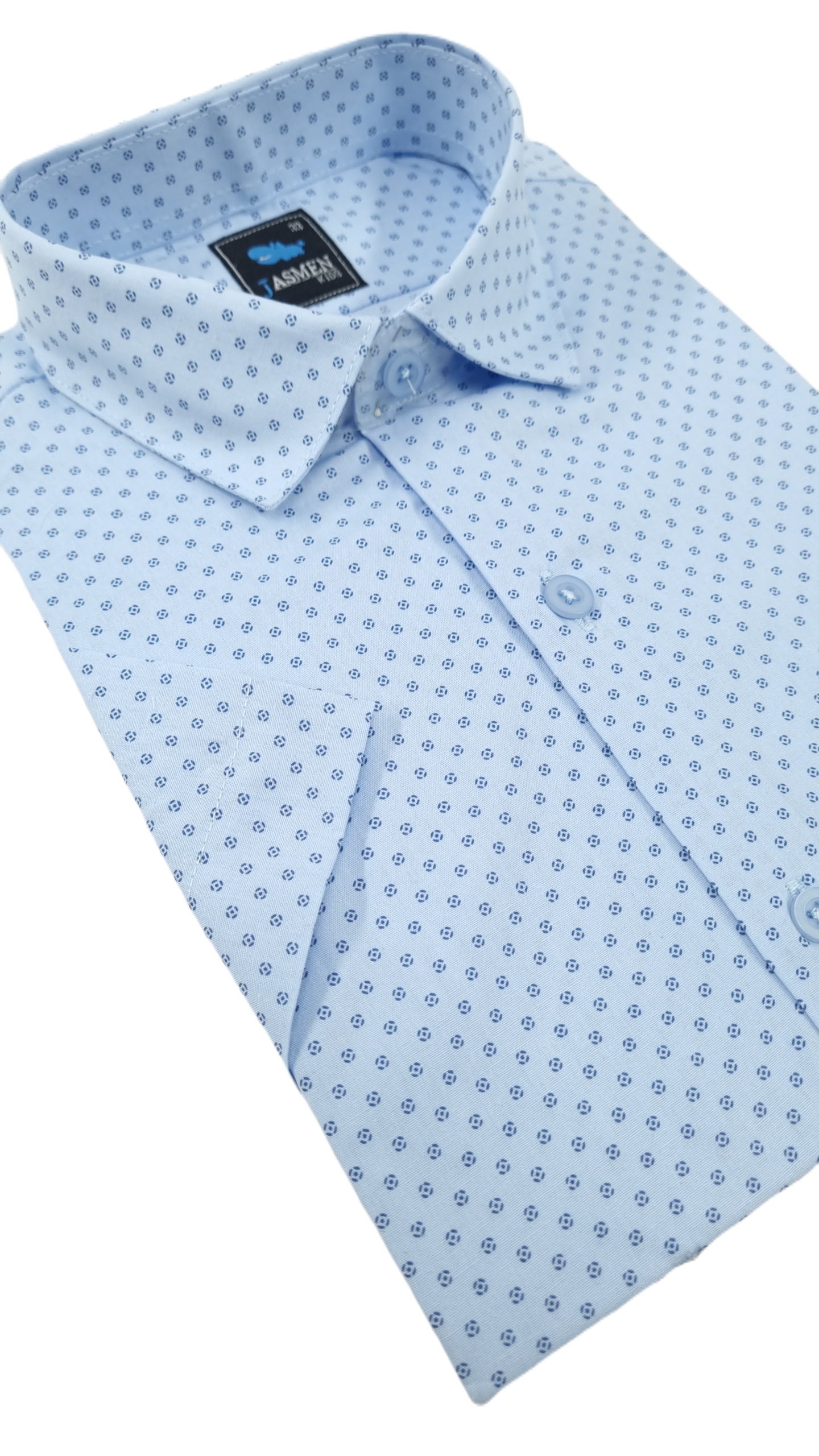 KOSZULA chłopięca WZÓR krótki RĘKAW szkoła 146 Kod producenta 001