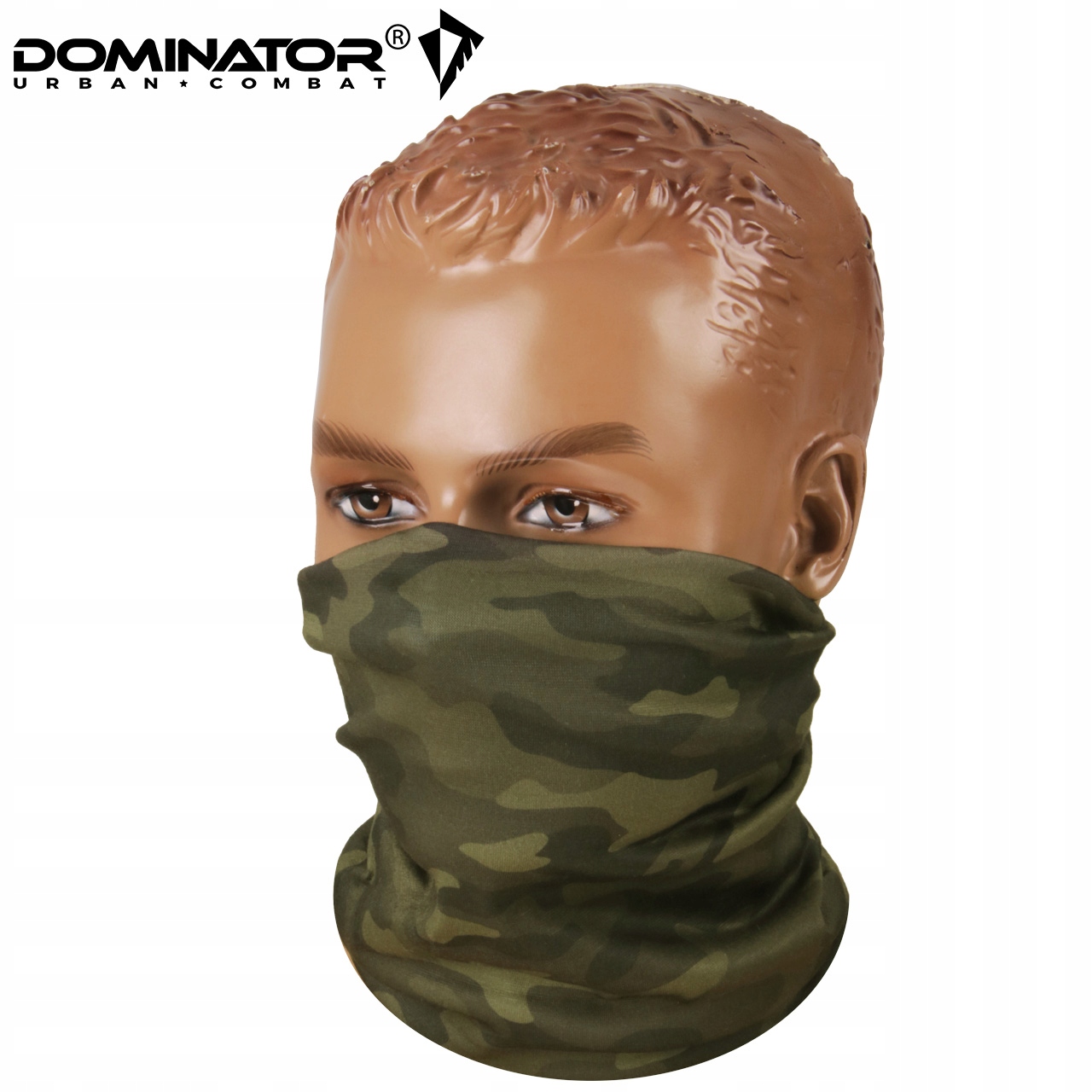 KOMIN BANDANA CHUSTA SZAL DOMINATOR DARK CAMO Materiał dominujący poliester
