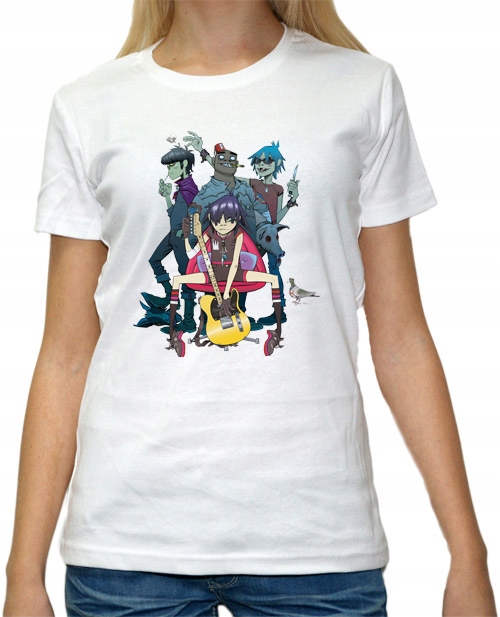 

Koszulka Dm. Gorillaz The Fall Plastic Beach