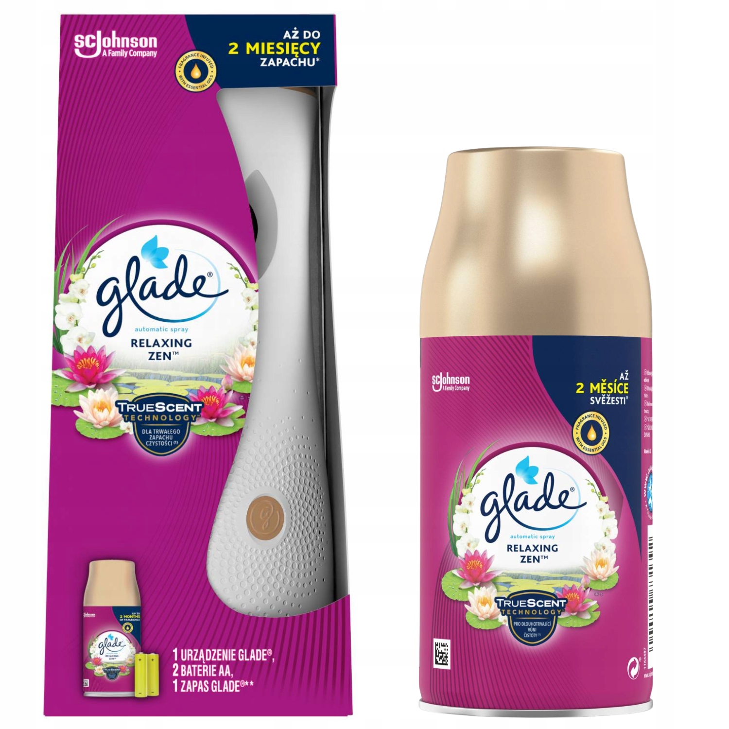 Diffuseur Automatic Spray Relaxing Zen GLADE