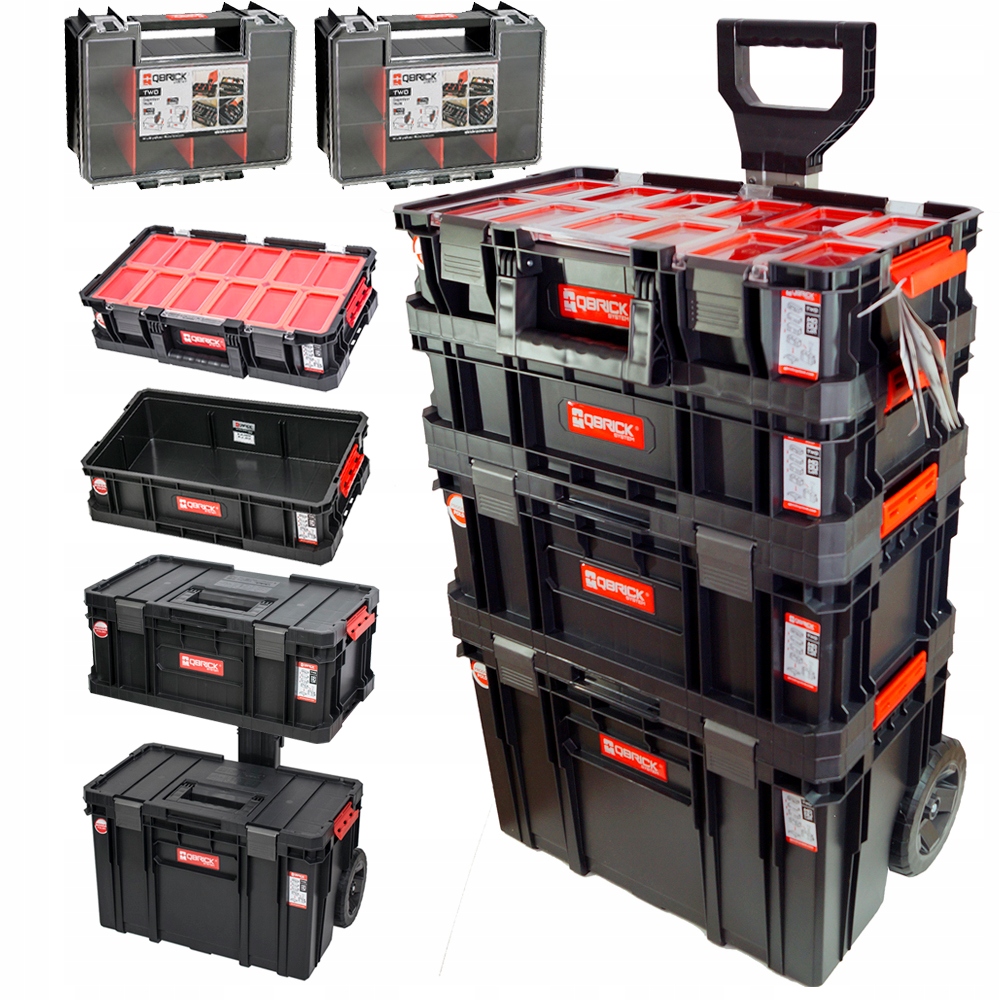 ZESTAW QBRICK SYSTEM TWO CART 6IN1