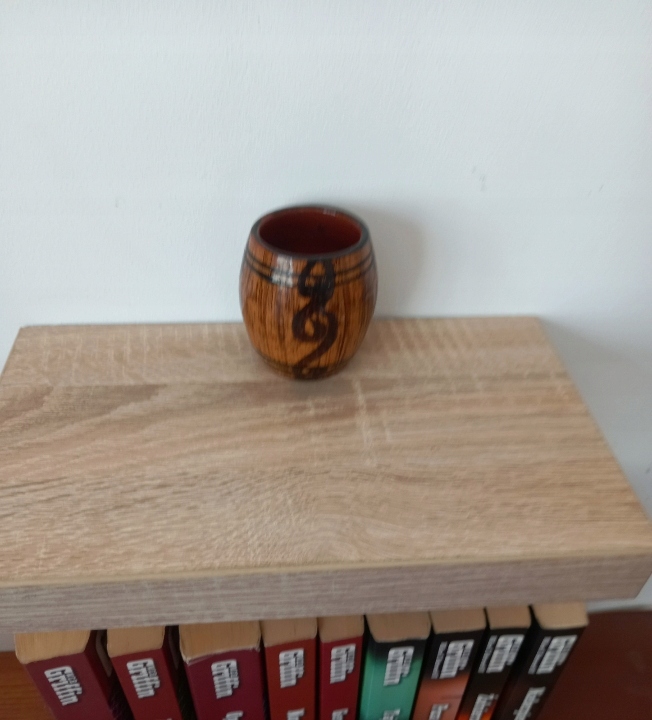 półka wisząca ścienna 60x30x3,6 Dąb Sonoma samowisząca