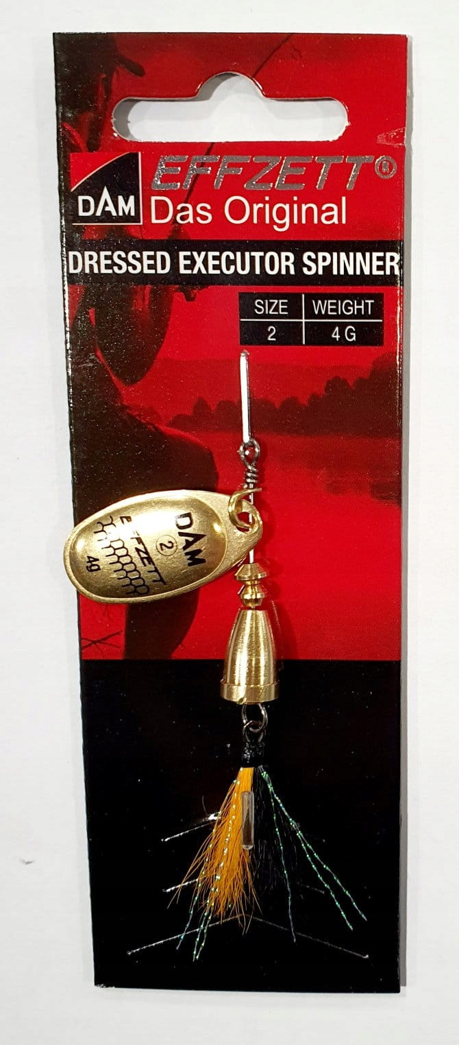 Effzett Executor Dressed Spinner Nr 2 4G Sinking Gold