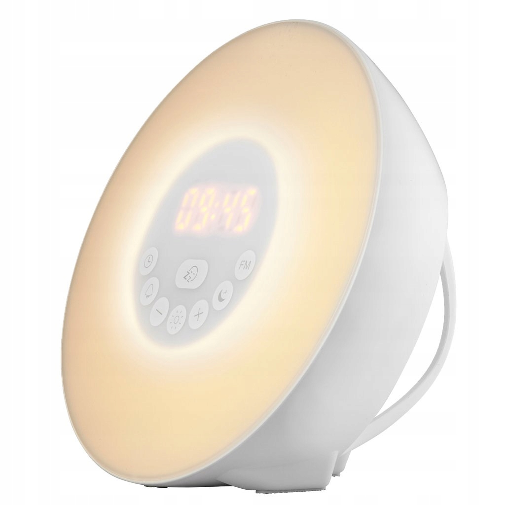 Radiobudzik budzenie światłem budzik zegarek alarm