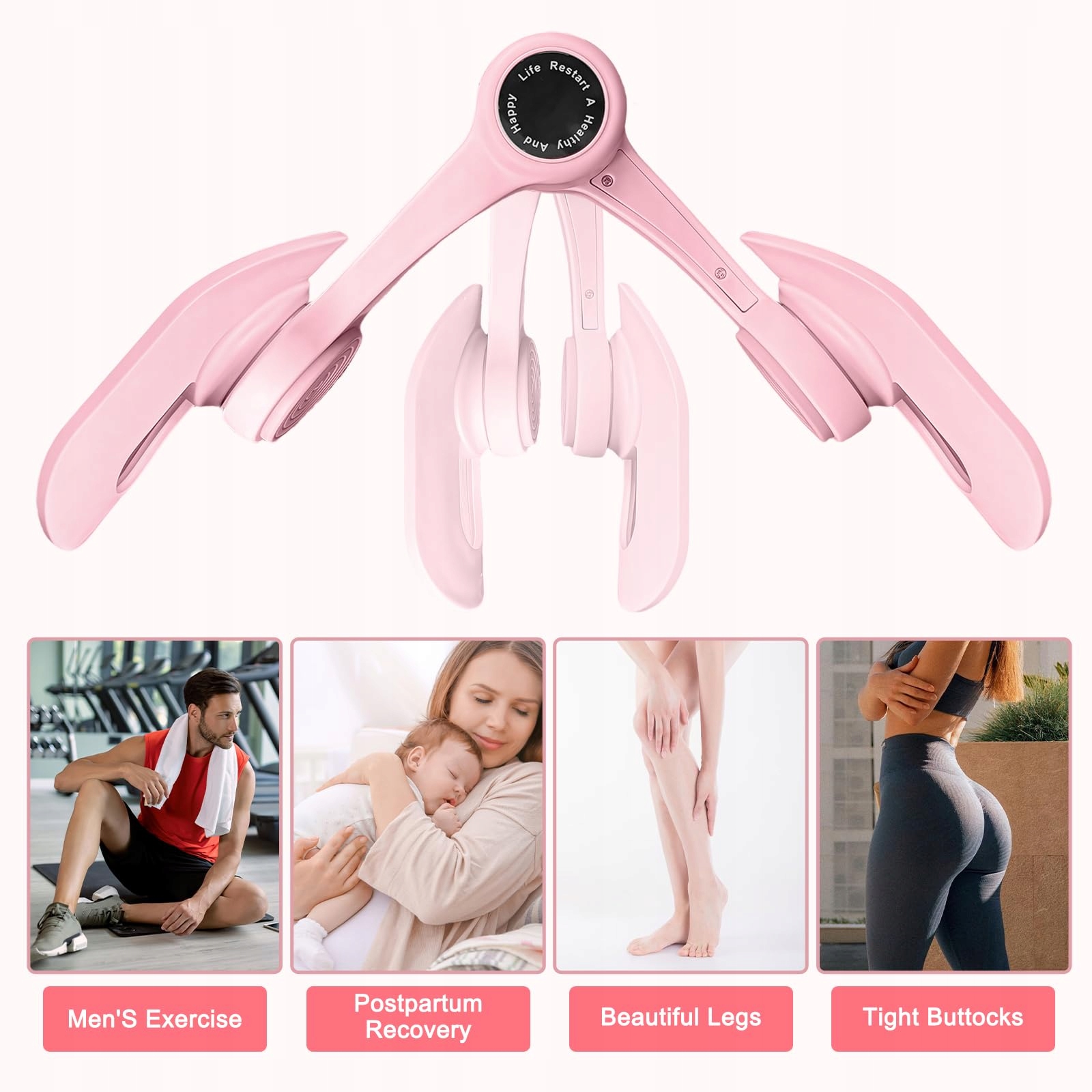 FLINTRONIC Trener Uda 360° Trener Mięśni Kegla Zestaw z Gumą Oporową — miniatura 8