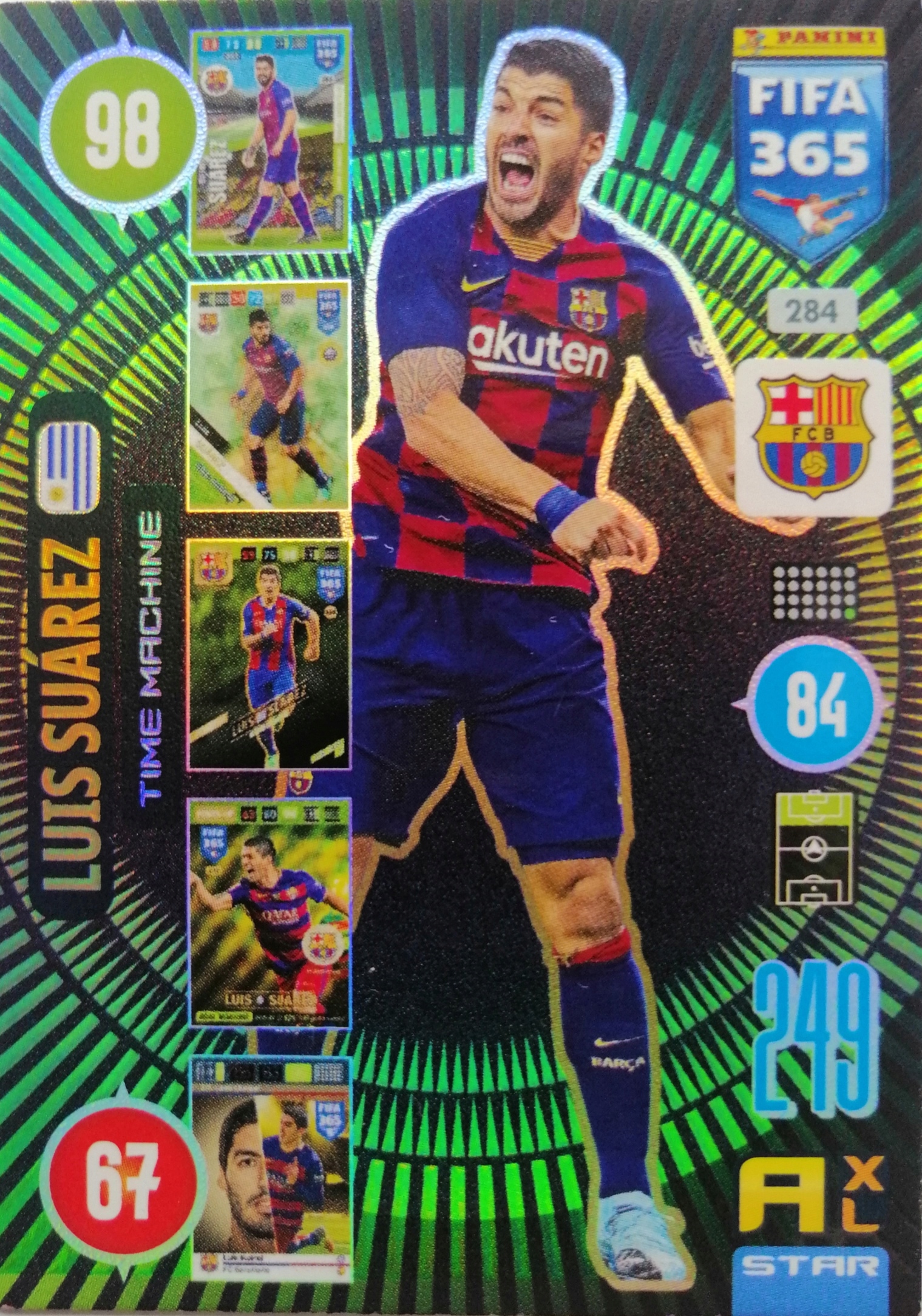 

Fifa 365 2021 Star Time Machine 284 Luis Suarez