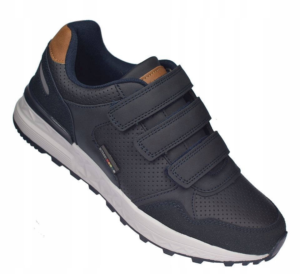 Sportovní boty na suchý zip adidasy pro mládež American AA57 Nv vel