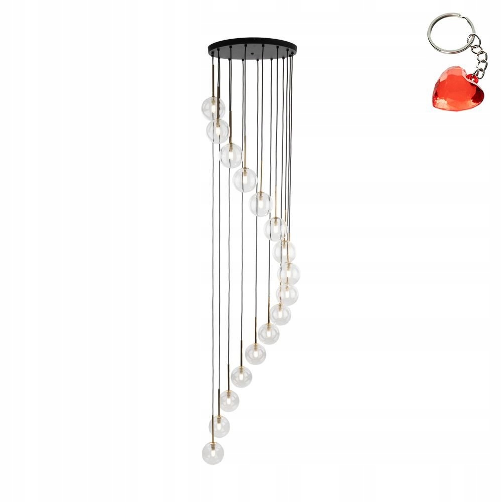 Závesná lampa Aurora Transparent 10182 Tk Lighting