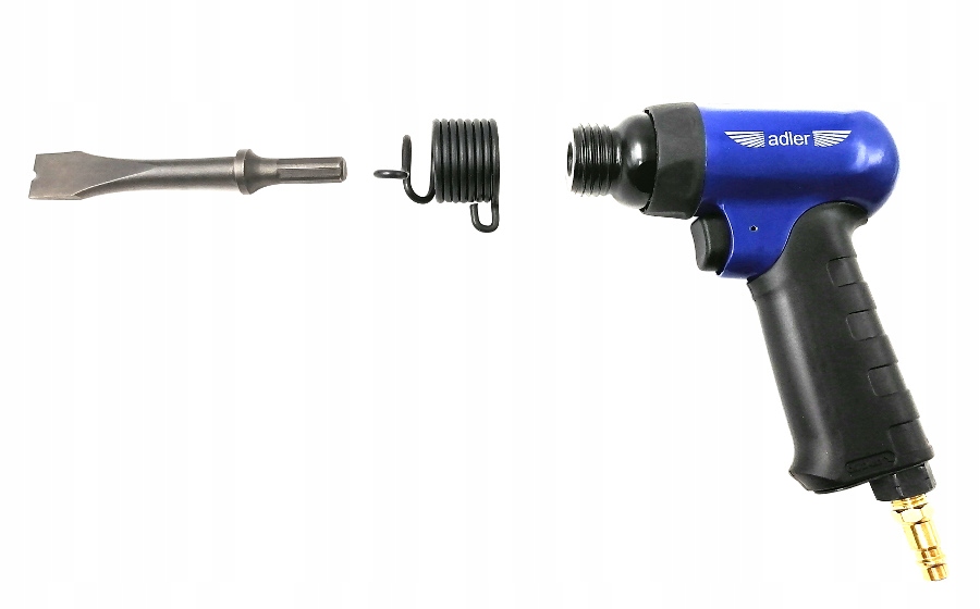 MŁOTEK PNEUMATYCZNY DO SWORZNI DRĄŻKÓW PRZEGUBÓW MŁOT UDAROWY ZESTAW Ciśnienie robocze 6.3 bar