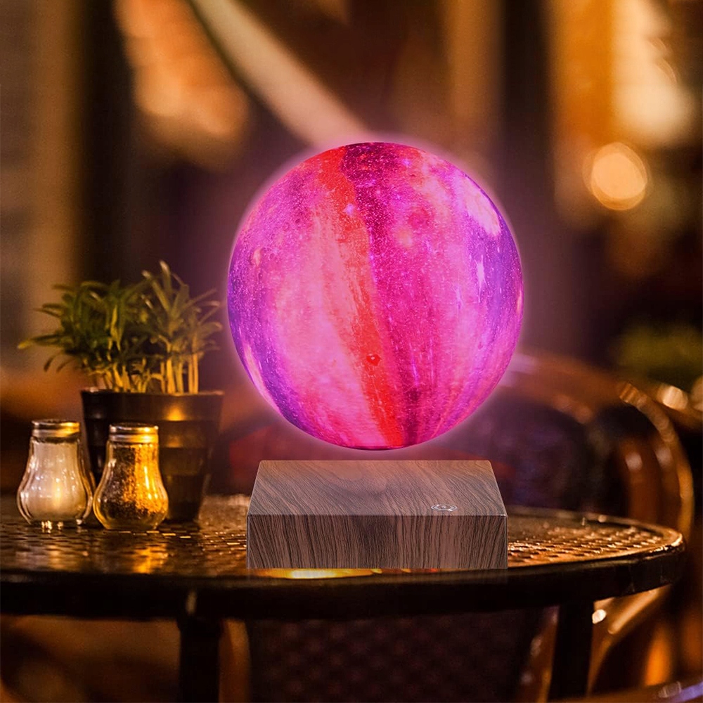LEWITUJĄCA LAMPA STOŁOWA KSIĘŻYCOWA 16 KOLORÓW Rodzaj gwintu zintegrowane źródło LED