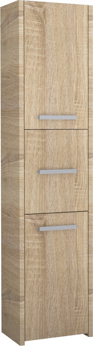 

Szafka Łazienkowa 30cm 3 Drzwi Słupek Sonoma
