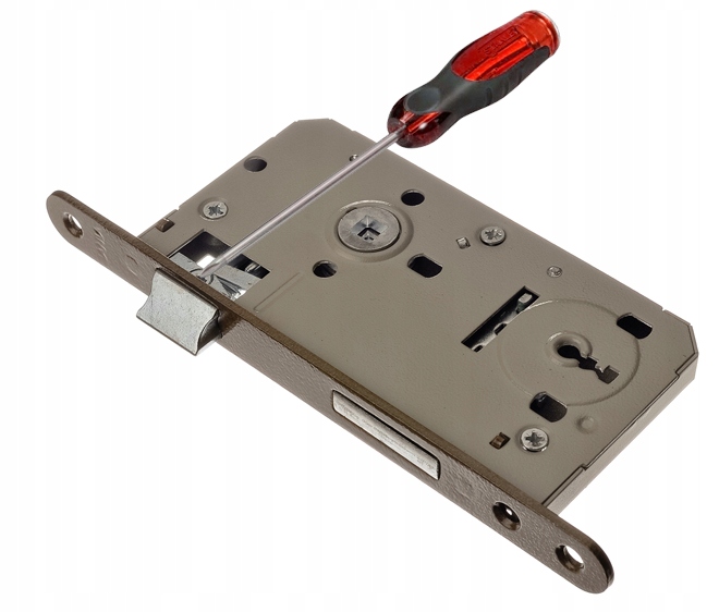 ZAMEK WPUSZCZANY DO DRZWI JANIA 72/60 WKŁADKA Długość (mm) 72