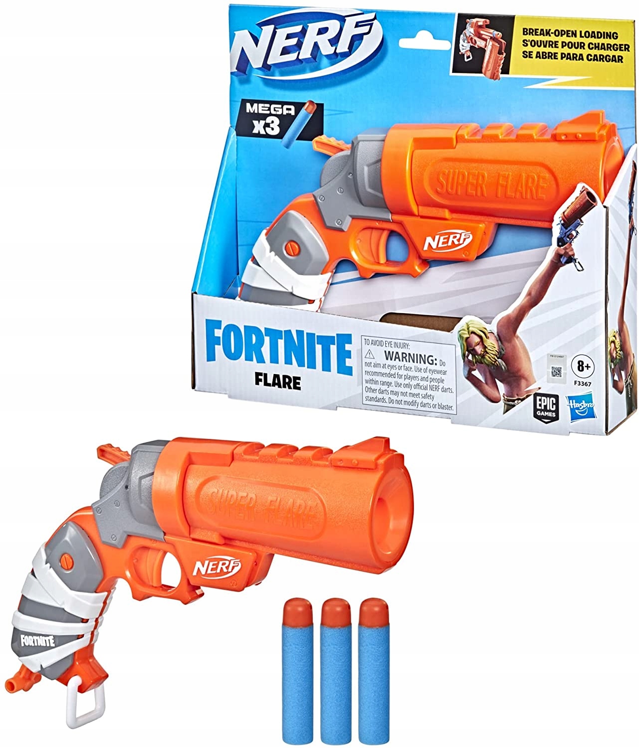 

Hasbro Nerf Fortnite Flare Wyrzutnia Miotacz F3367