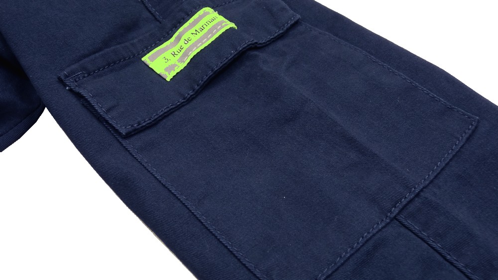 SPODNIE bojówki MARTIN r 14 - 152/158 cm GRANAT Zapięcie zamek